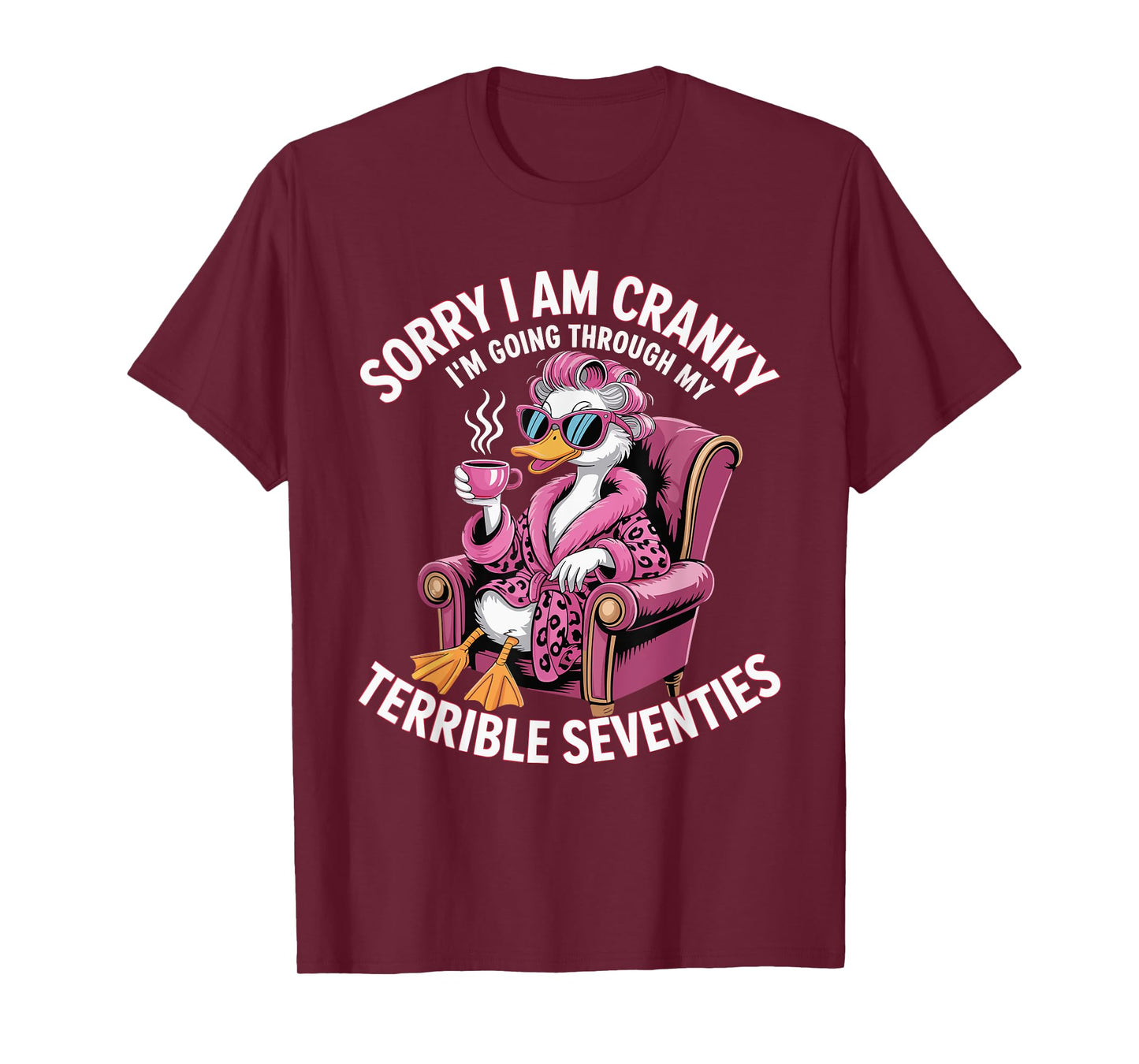 Sorry I Am Cranky I'm Going Through My Terrible Seventies T-Shirt