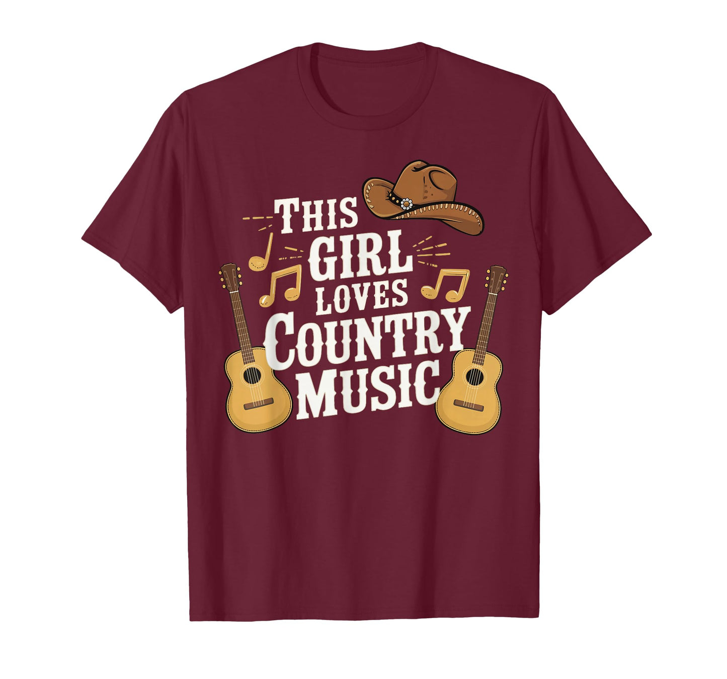 This Girl Loves Country Music T-Shirt