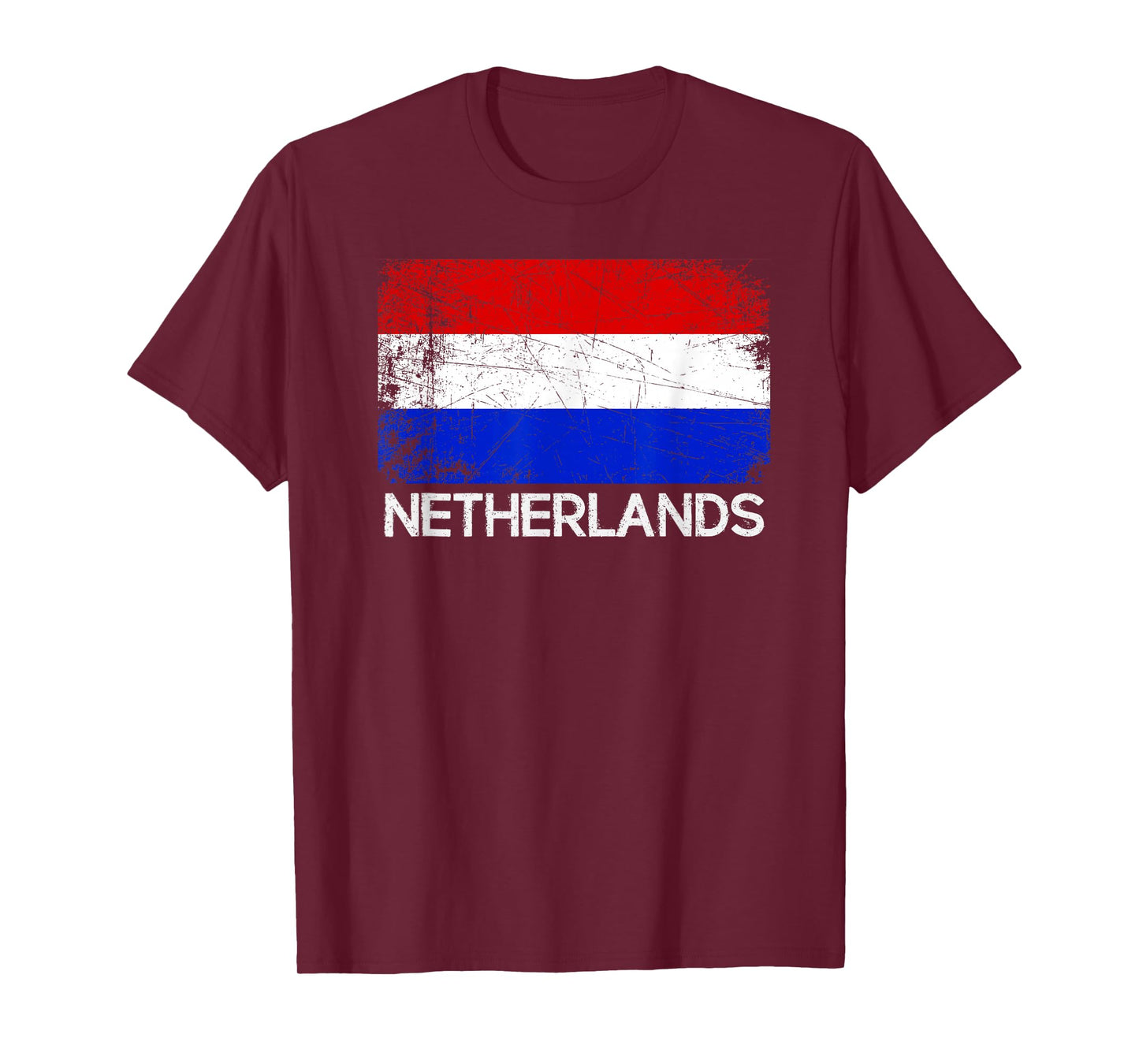 Dutch Flag | Vintage Made In The Netherlands Gift T-Shirt