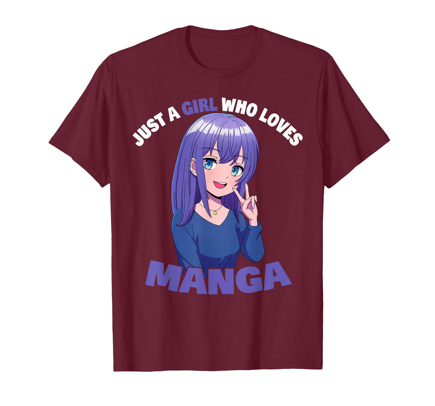 Just A Girl Who Loves Manga T-Shirt