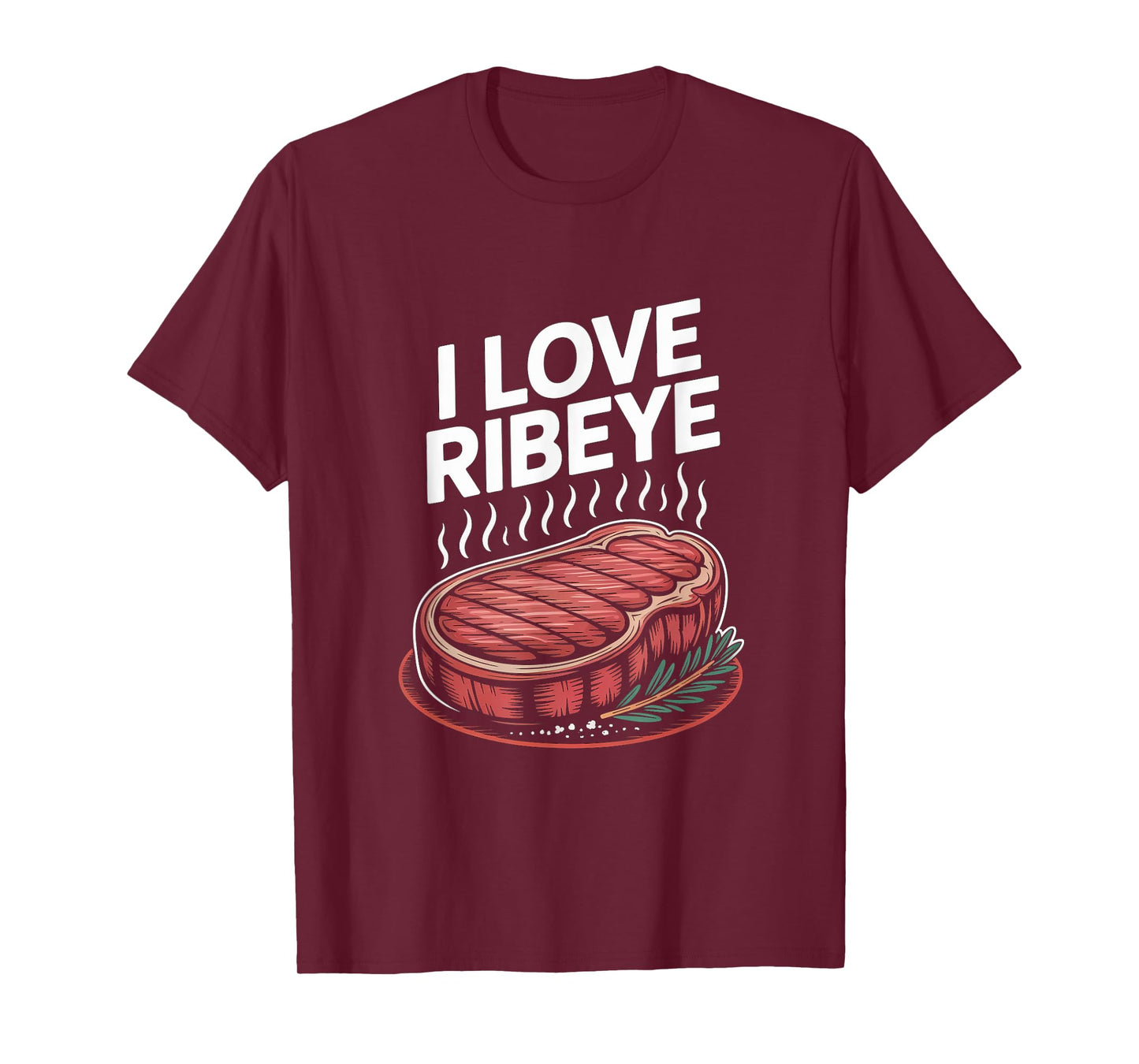 I Love Ribeye Steak Enthusiast Delight T-Shirt