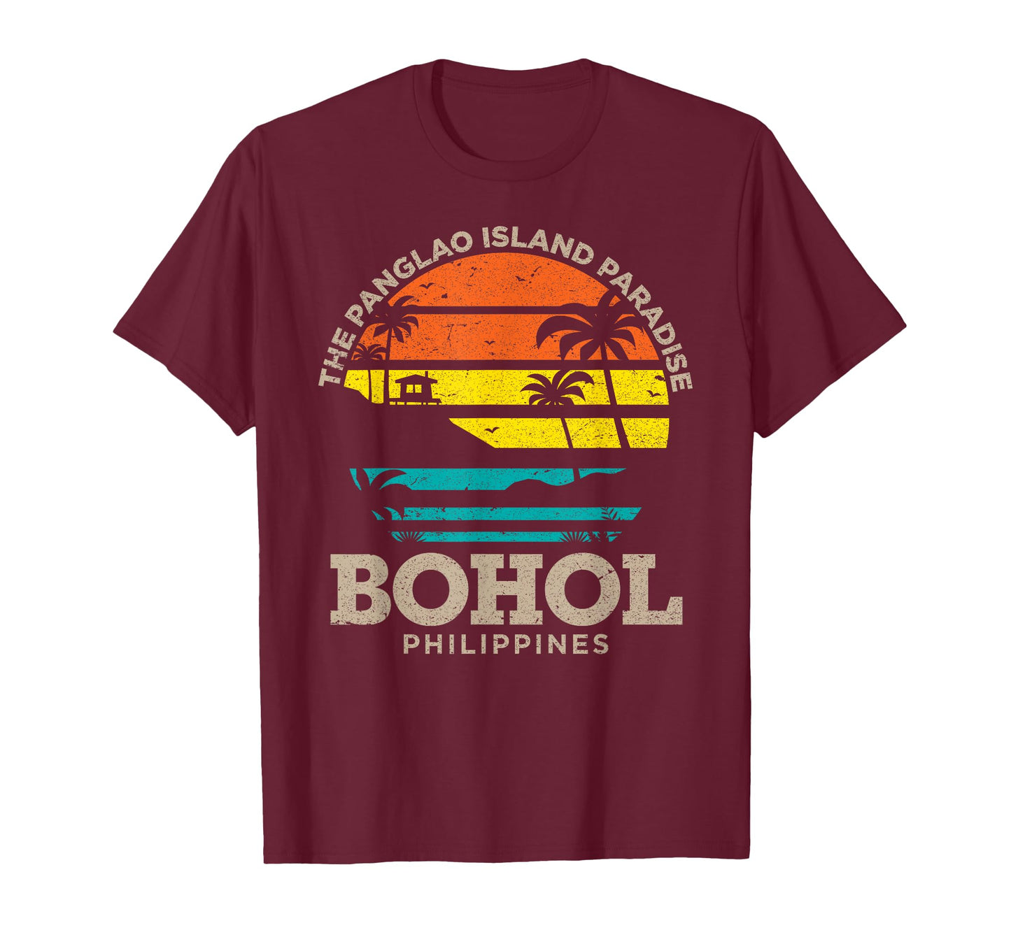 Bohol Philippines Vintage Apparel – Proud Pinoy Island Style T-Shirt