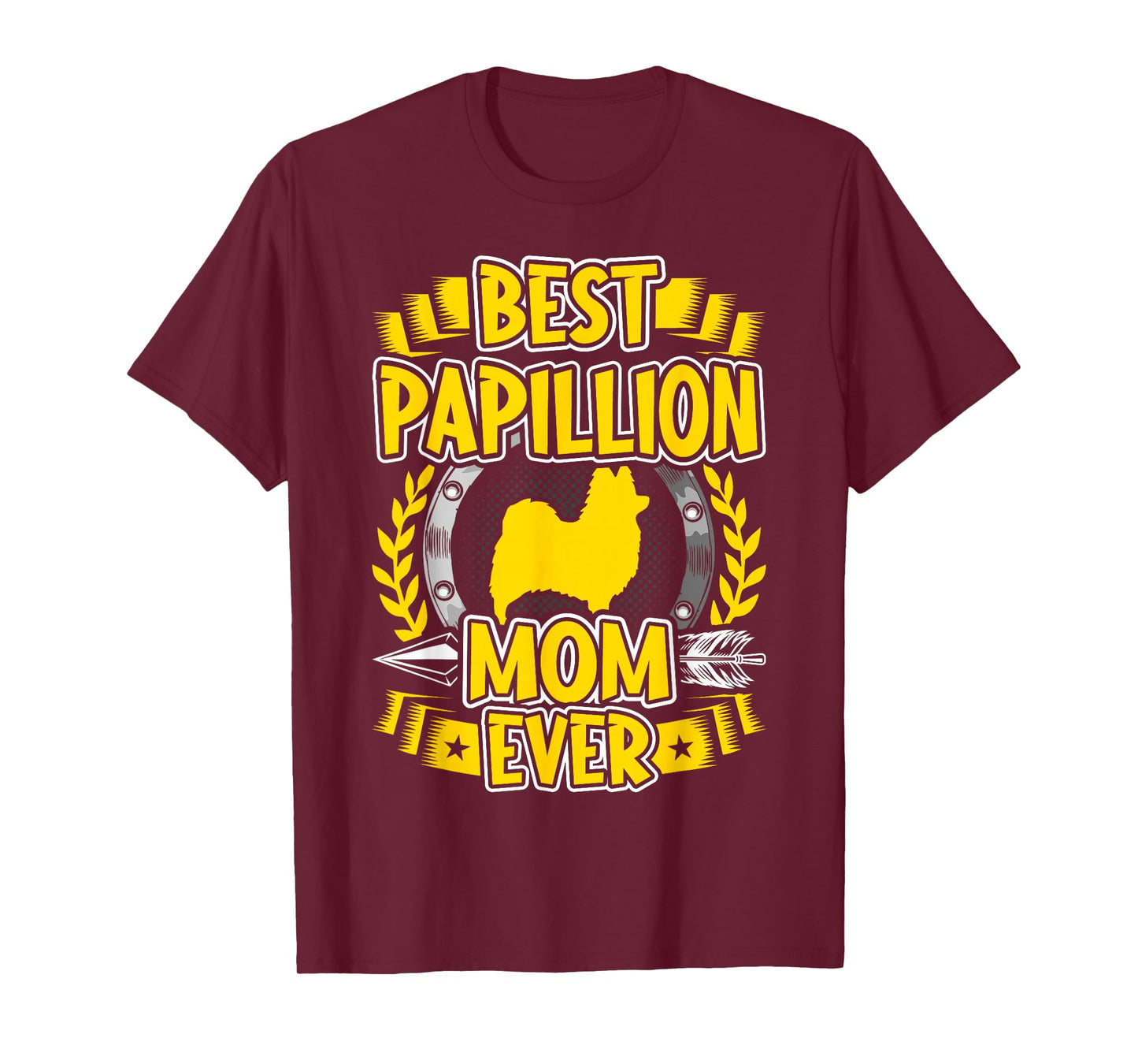 Best Papillion Dog MOM Ever Lover T-Shirt