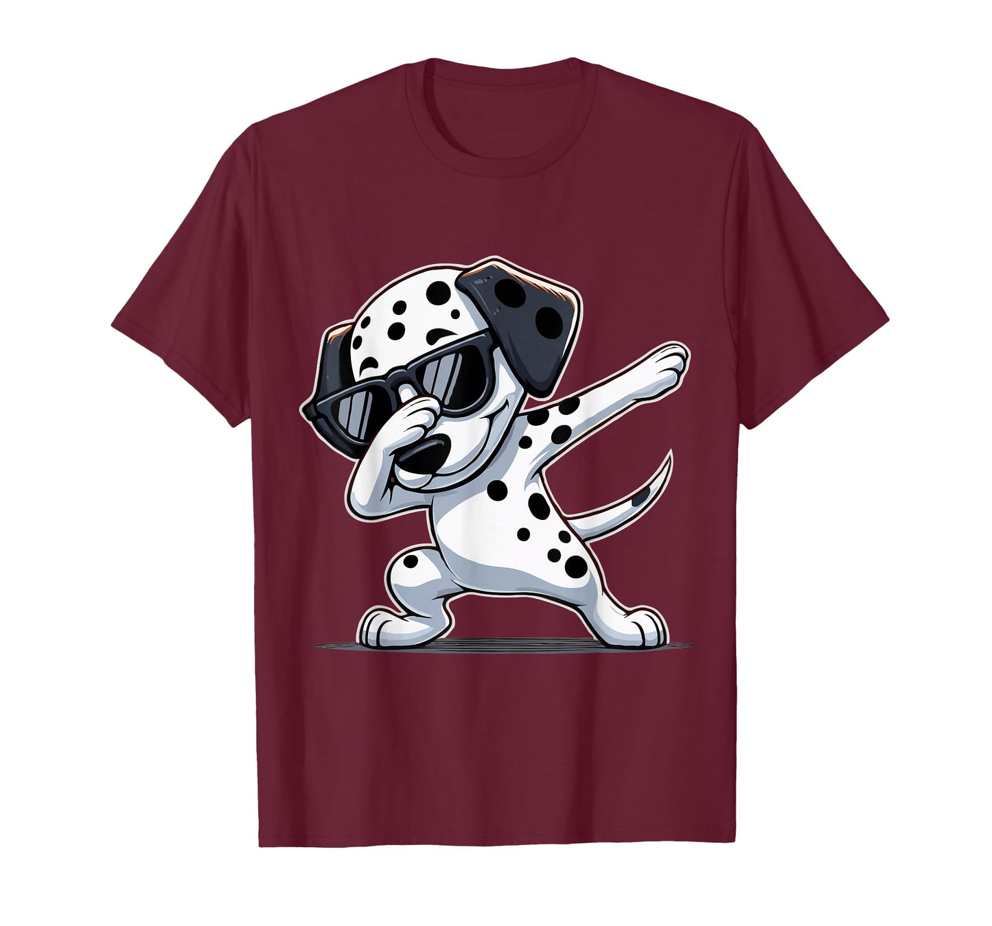 Dabbing Dalmatian Funny Dalmation Dog Dab Dance T-Shirt