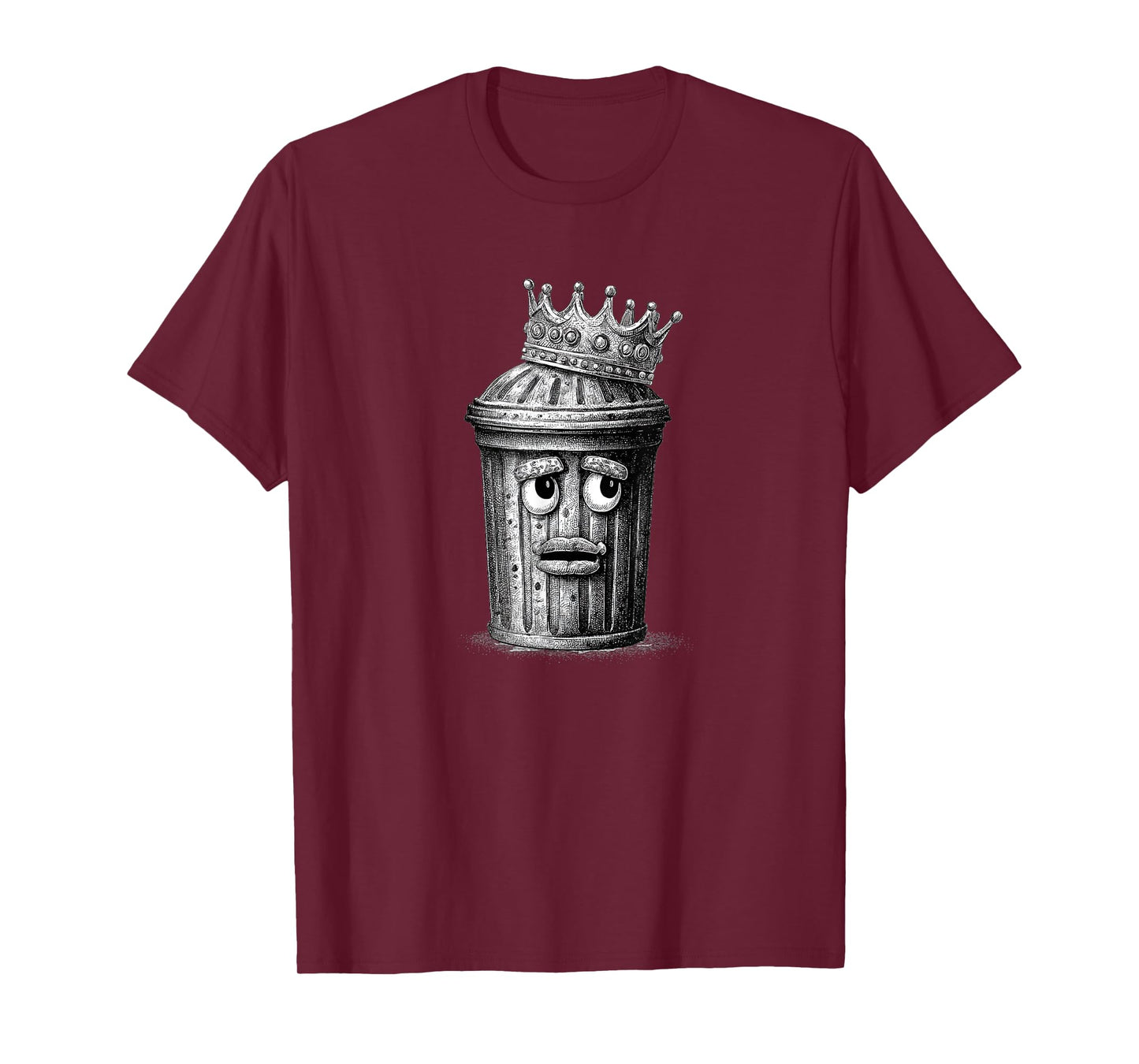 Royal Trash Can with Crown Costume T-Shirt