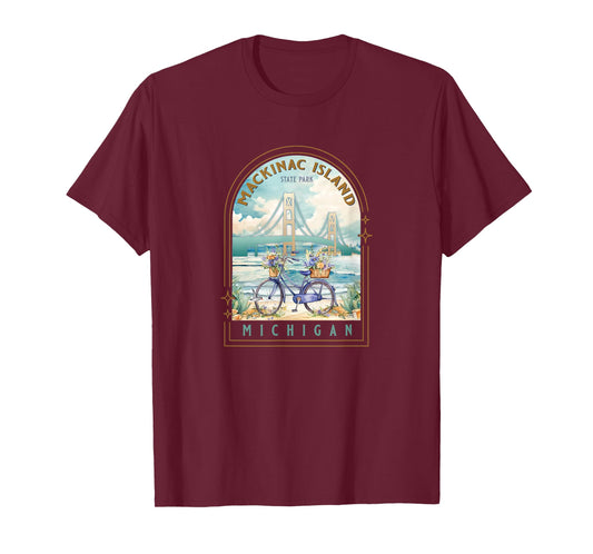 Mackinac Island State Park Michigan USA Lake Huron Souvenir T-Shirt