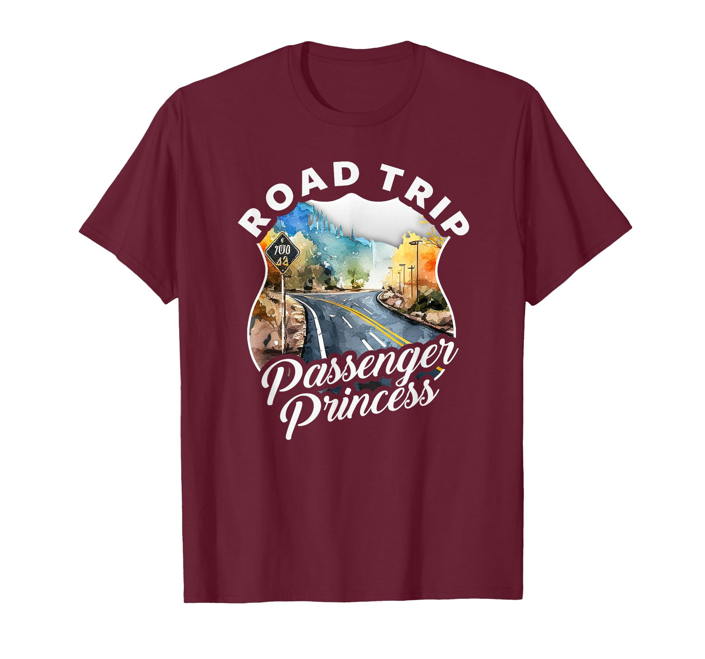 Passenger Princess Road Trip Car Ride T-Shirt
