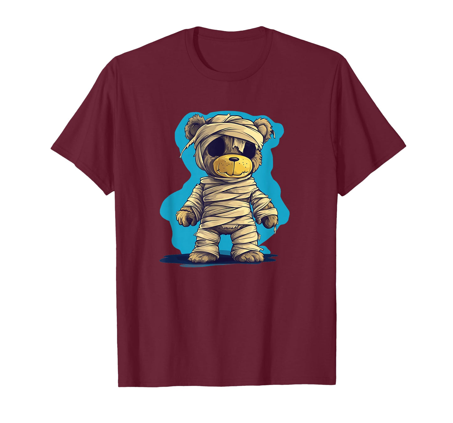 Fun Teddy Bear Mummy for Halloween Adventures T-Shirt