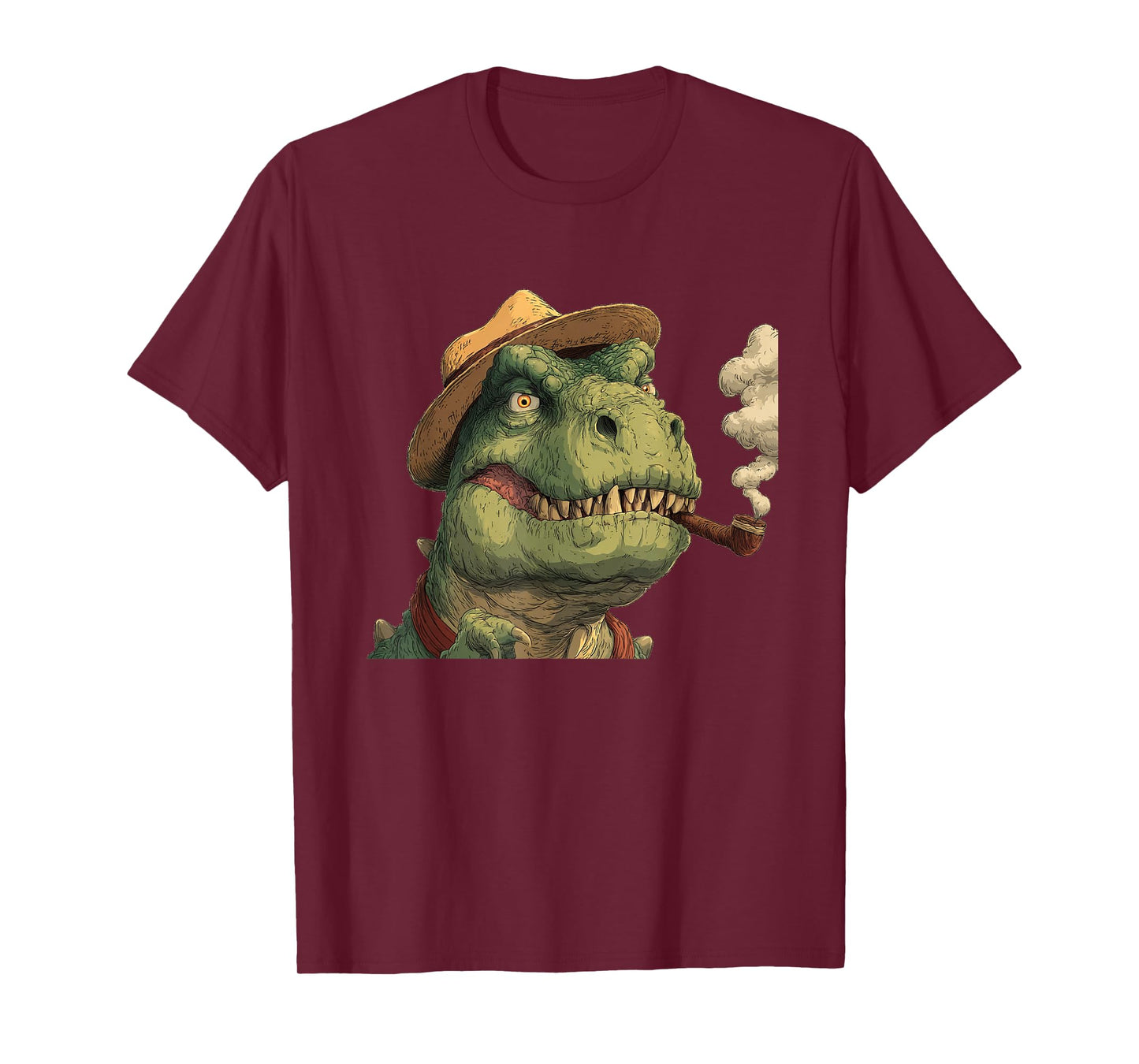 Smoking Dinosaur Loves Cigar Costume T-Shirt