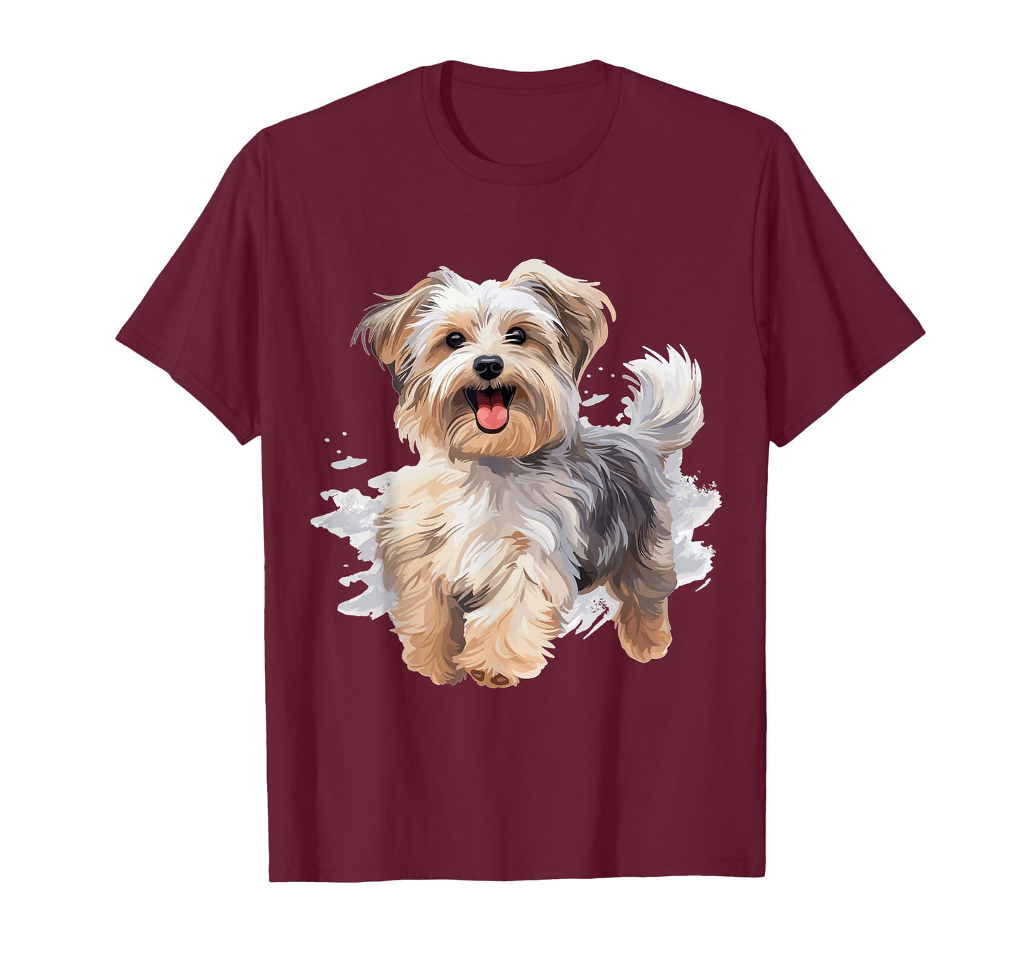 Morkie Dog Breed Pet Cute Graphic T-Shirt
