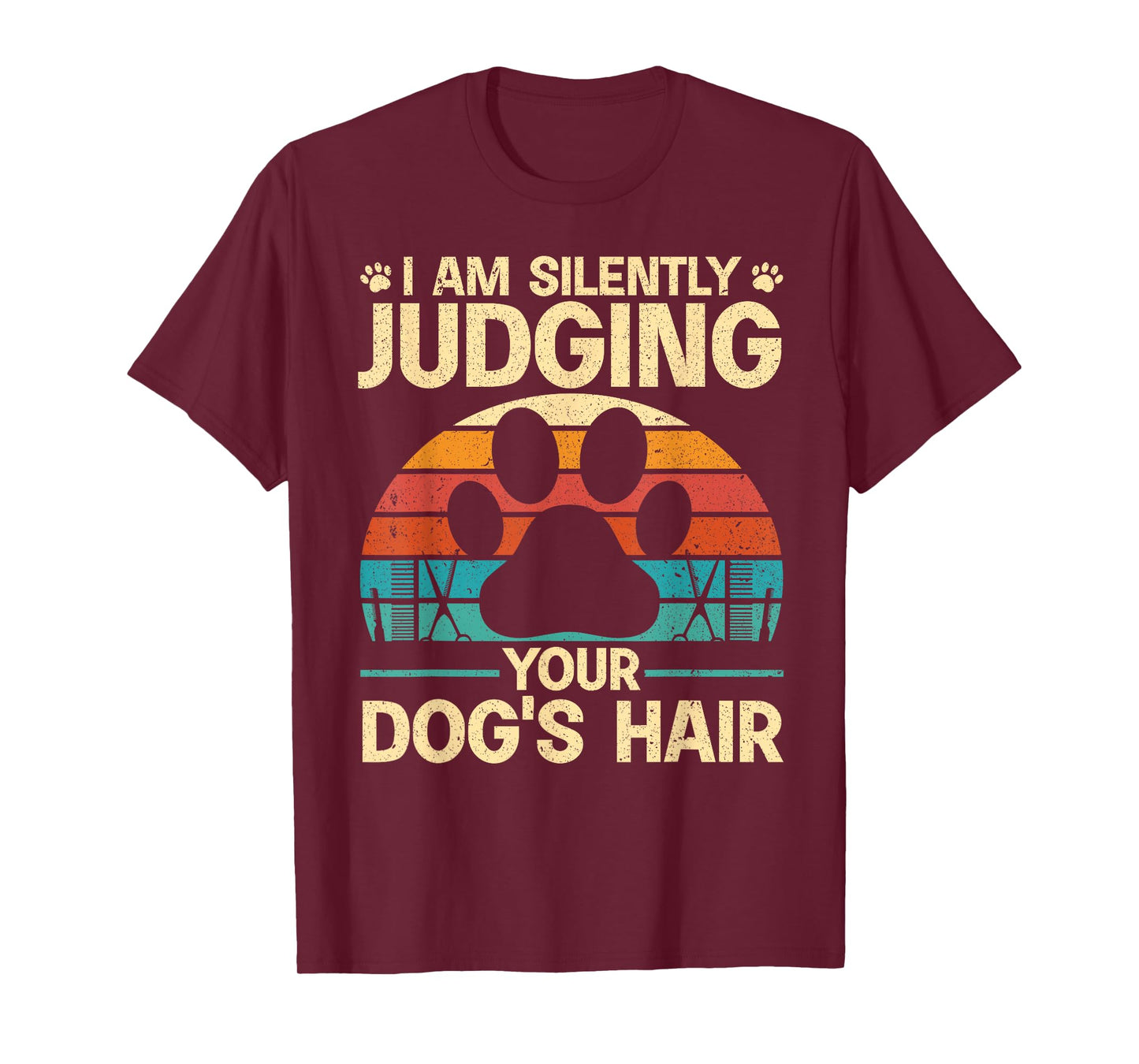 Cool Dog Groomer Art for Men Women Dog Grooming Pet Groomer T-Shirt