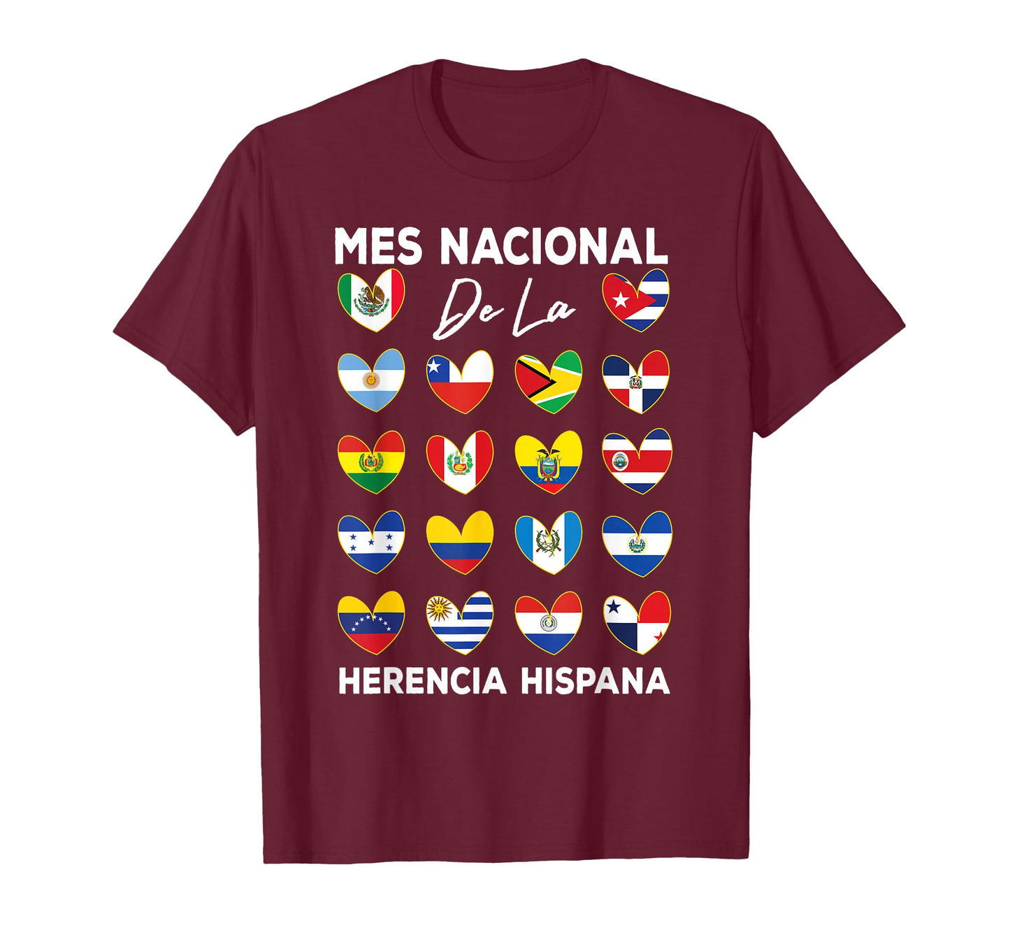 Mes Nacional De La Herencia Hispana Hispanic Heritage Month T-Shirt