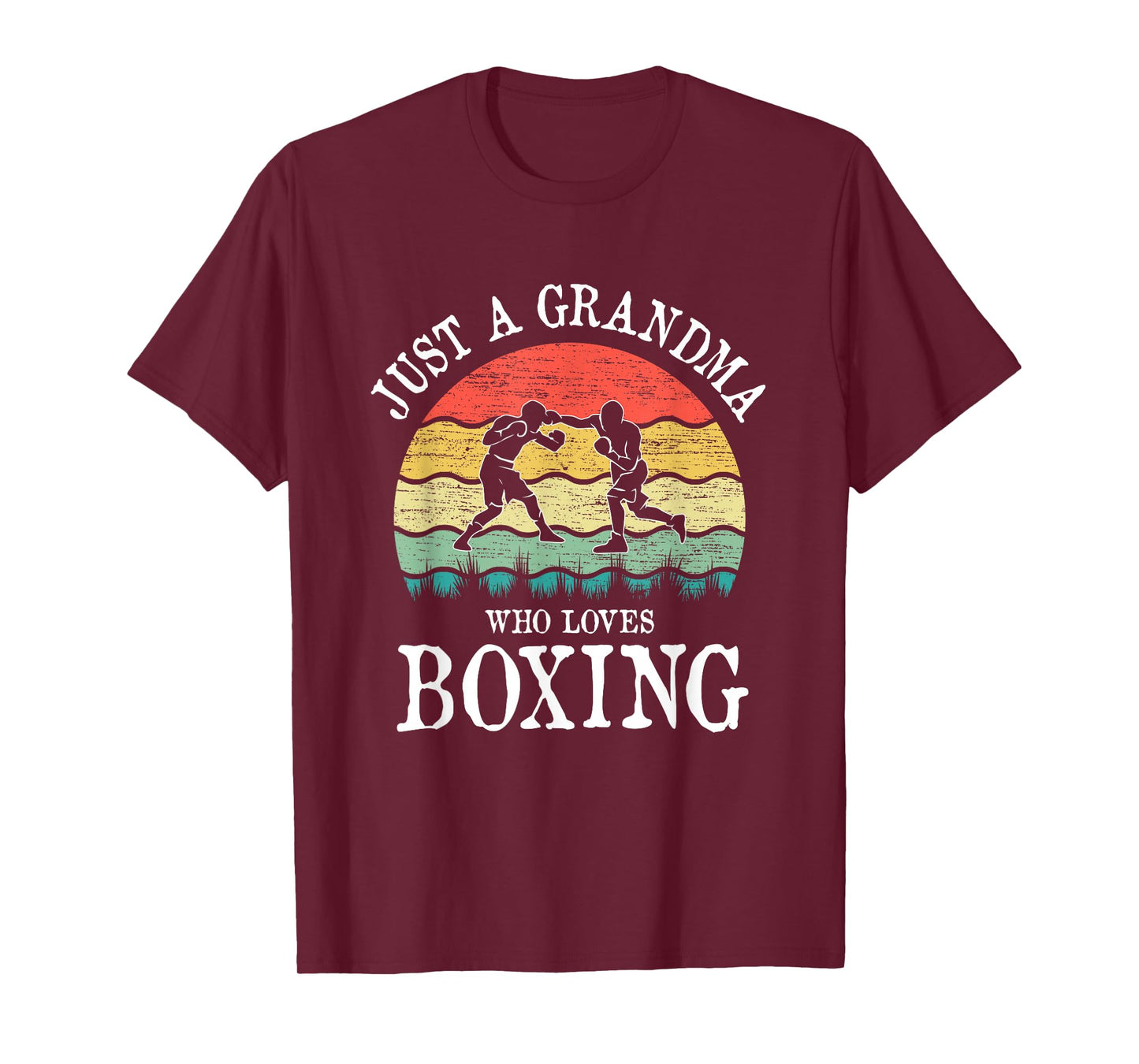 Just A Grandma Who Loves Boxing T-Shirt