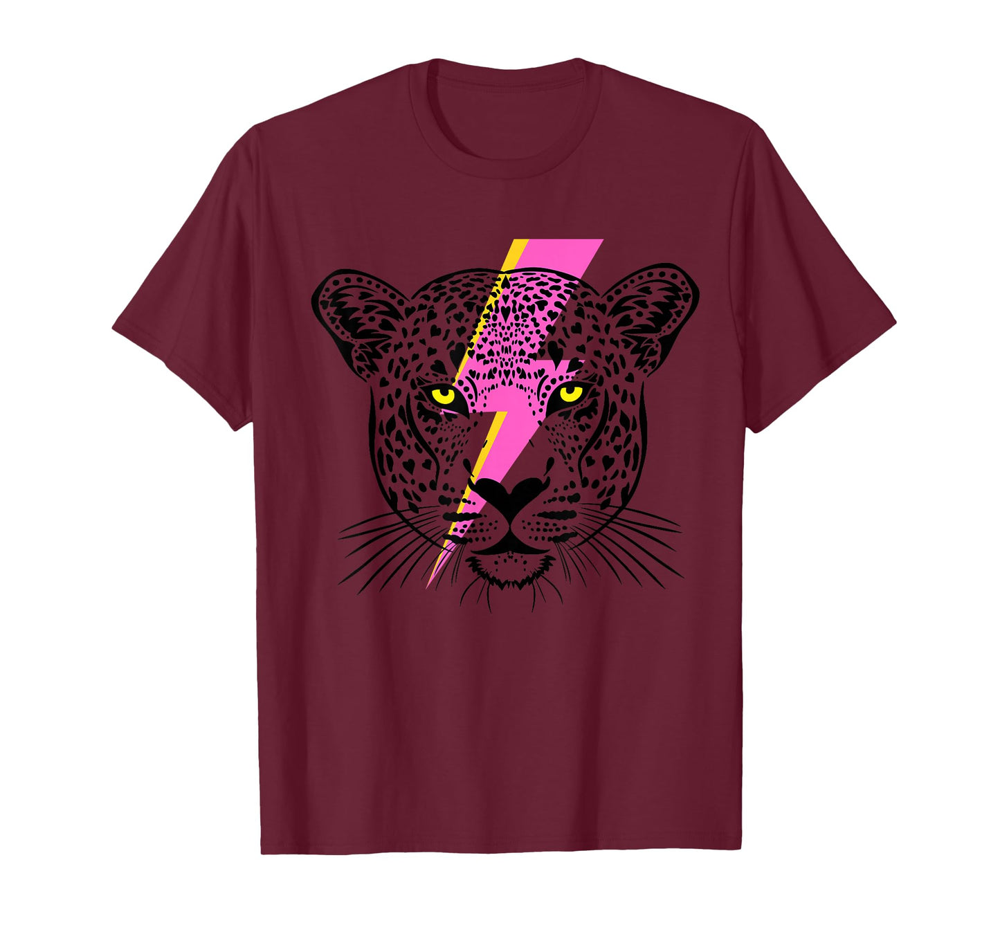 Vintage Cheetah Graphic Tee For Women and Girls, Cute Summer T-Shirt
