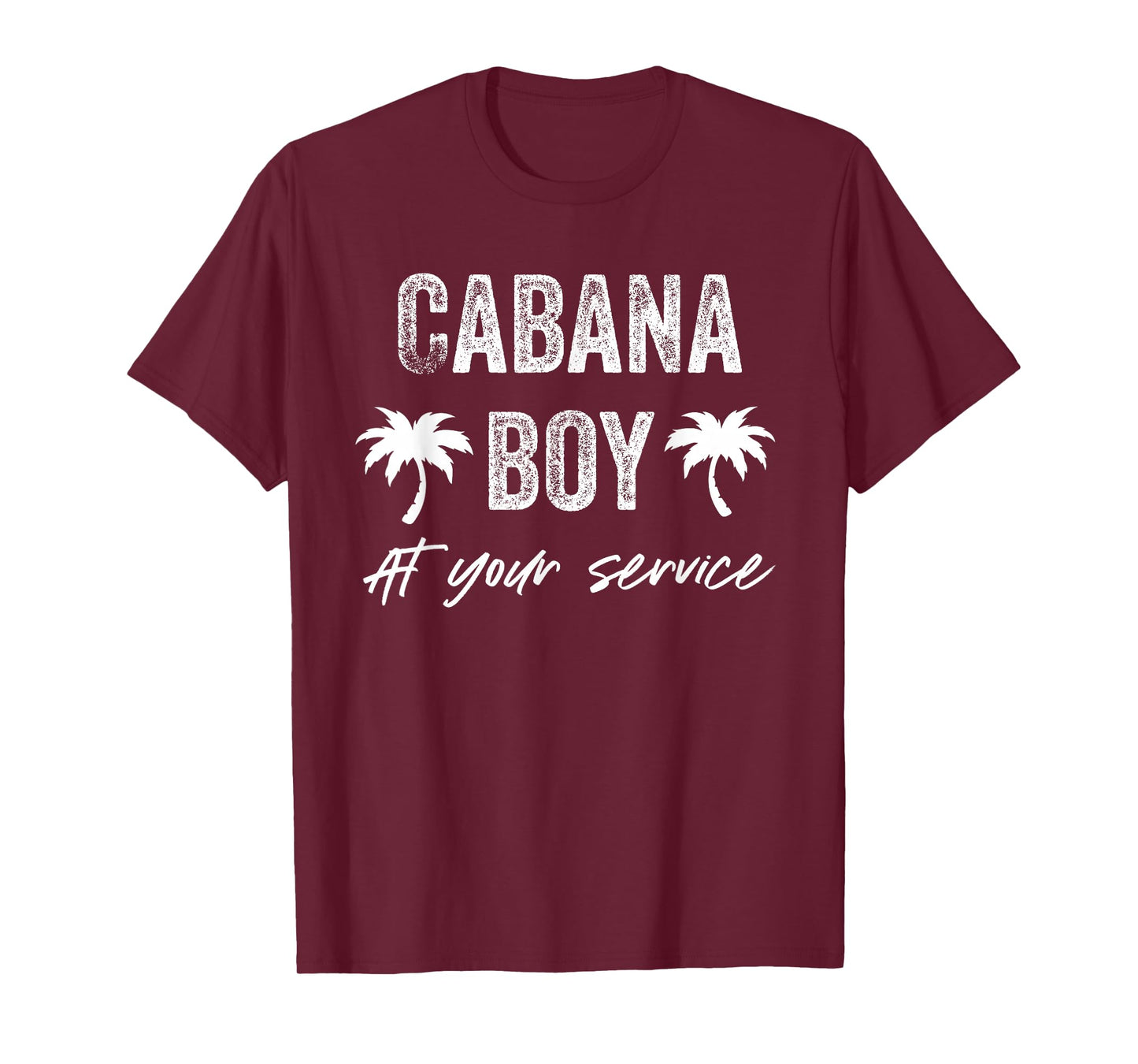 Cabana Boy Pool Party Bartender Mens Gift T-Shirt
