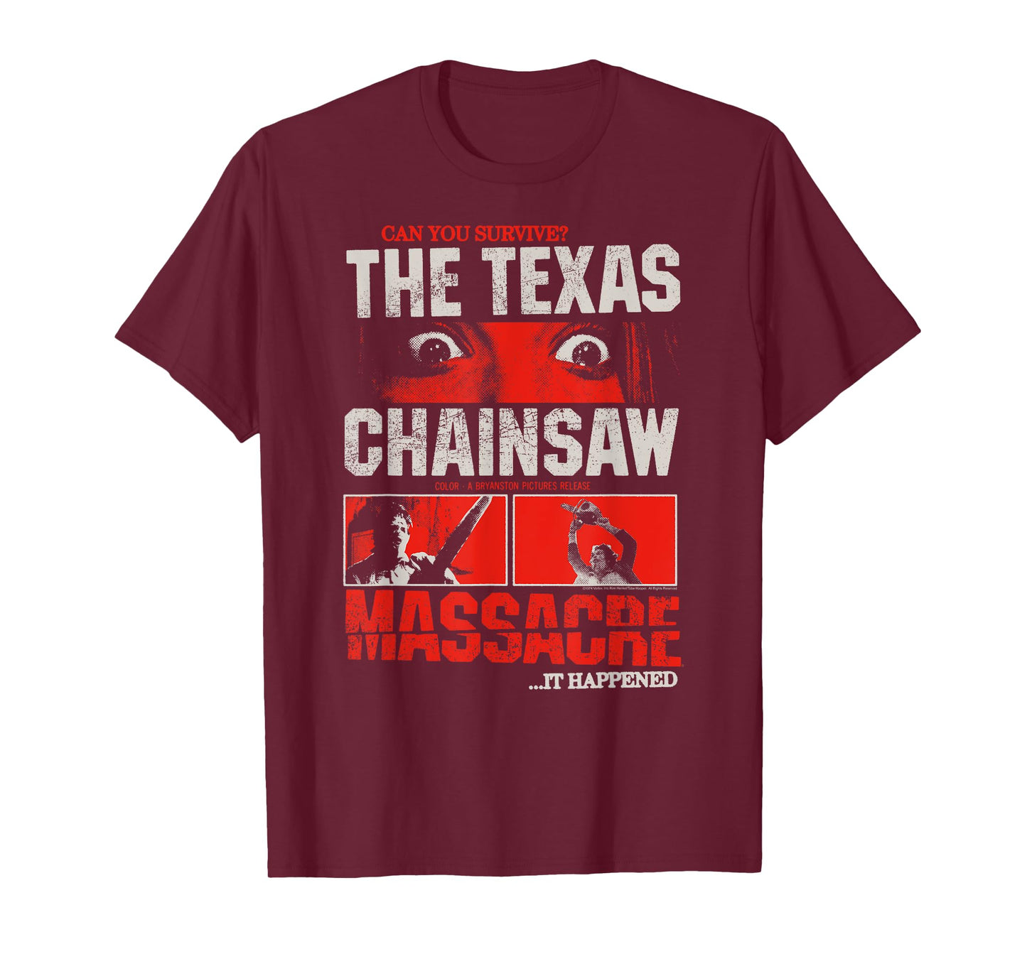 The Texas Chainsaw Massacre Can You Survive Eyes Horror T-Shirt