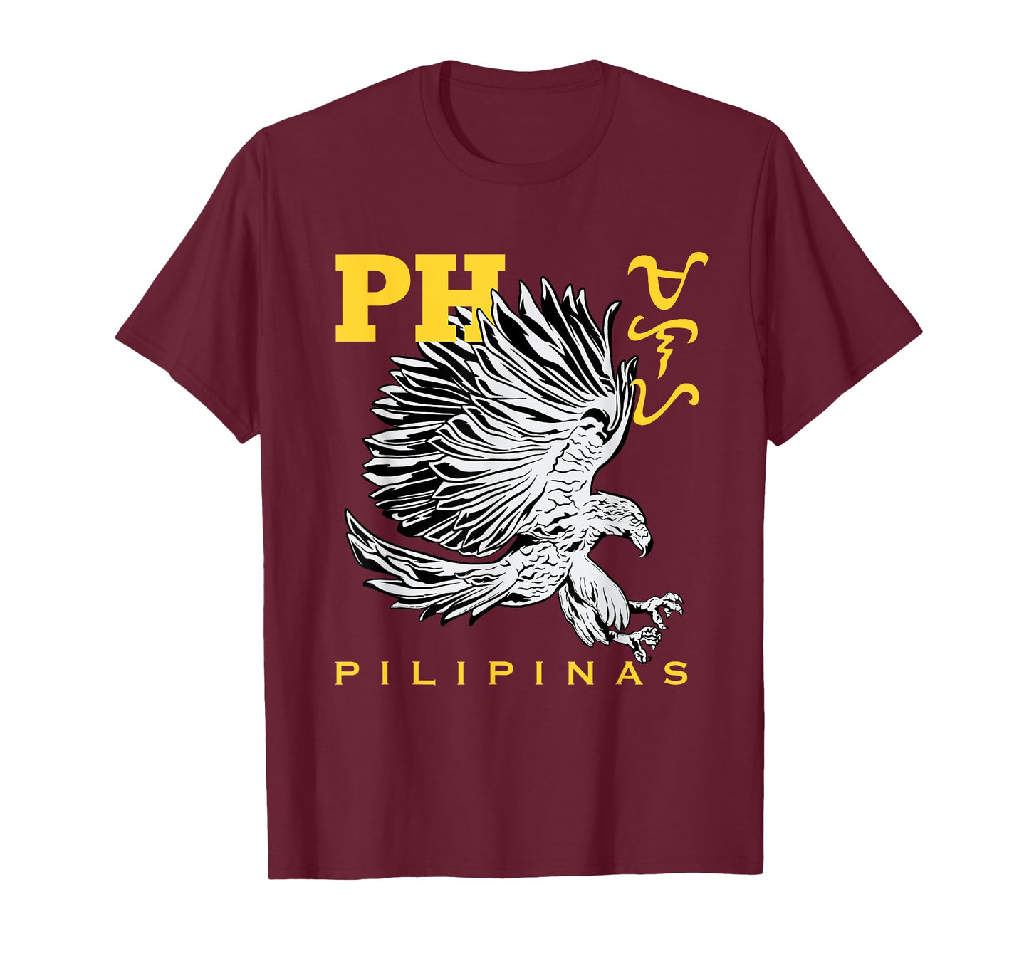 Philippine Eagle Filipino Baybayin Word Freedom T-Shirt