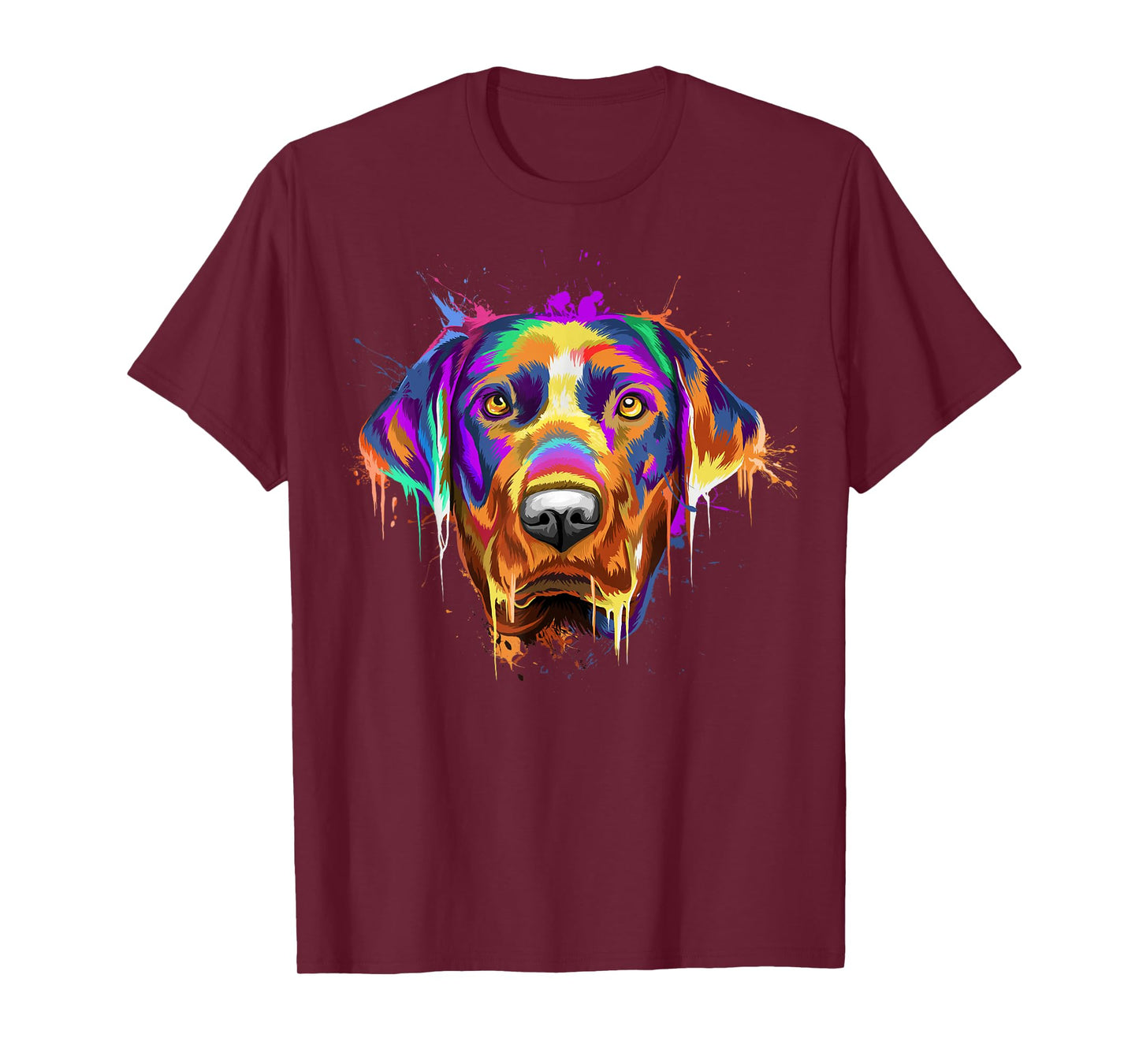 Splash Art Labrador Retriever T-Shirt | Lab Lover Gifts T-Shirt