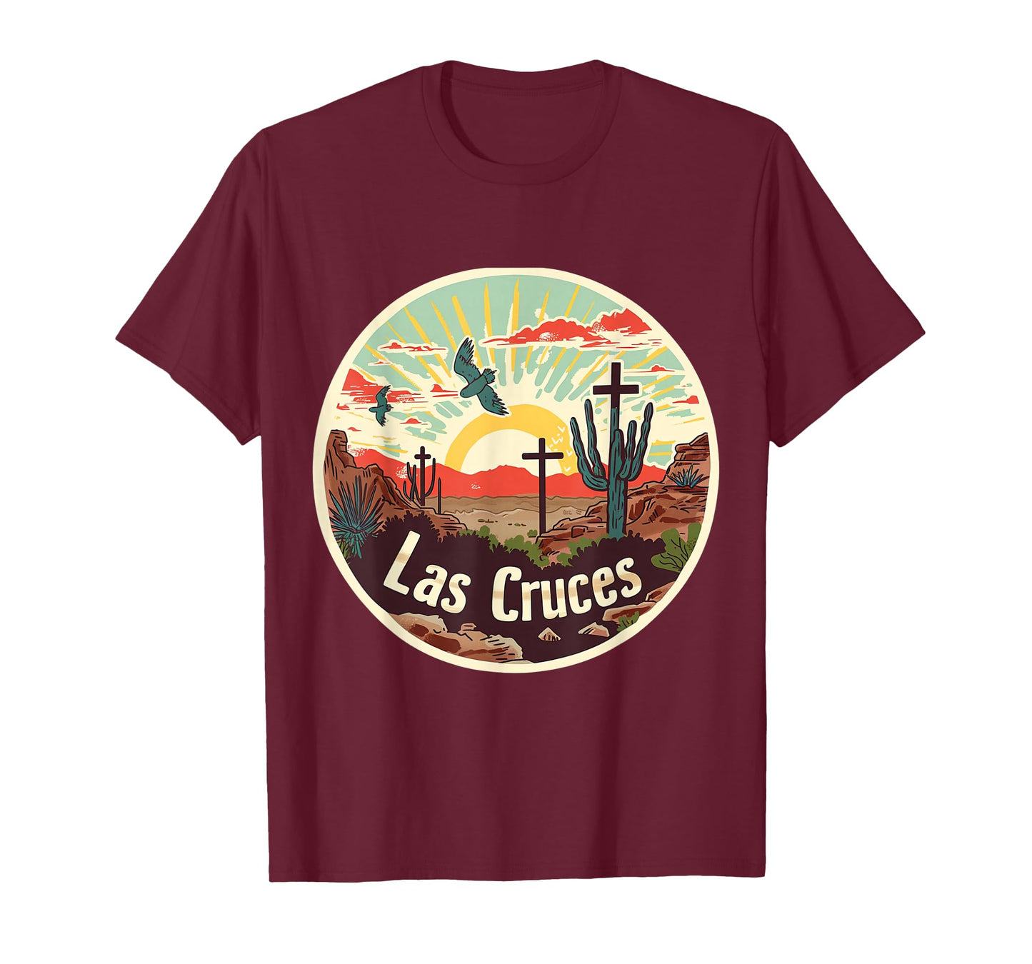 Las Cruces City of the Crosses New Mexico NM ABQ Desert T-Shirt