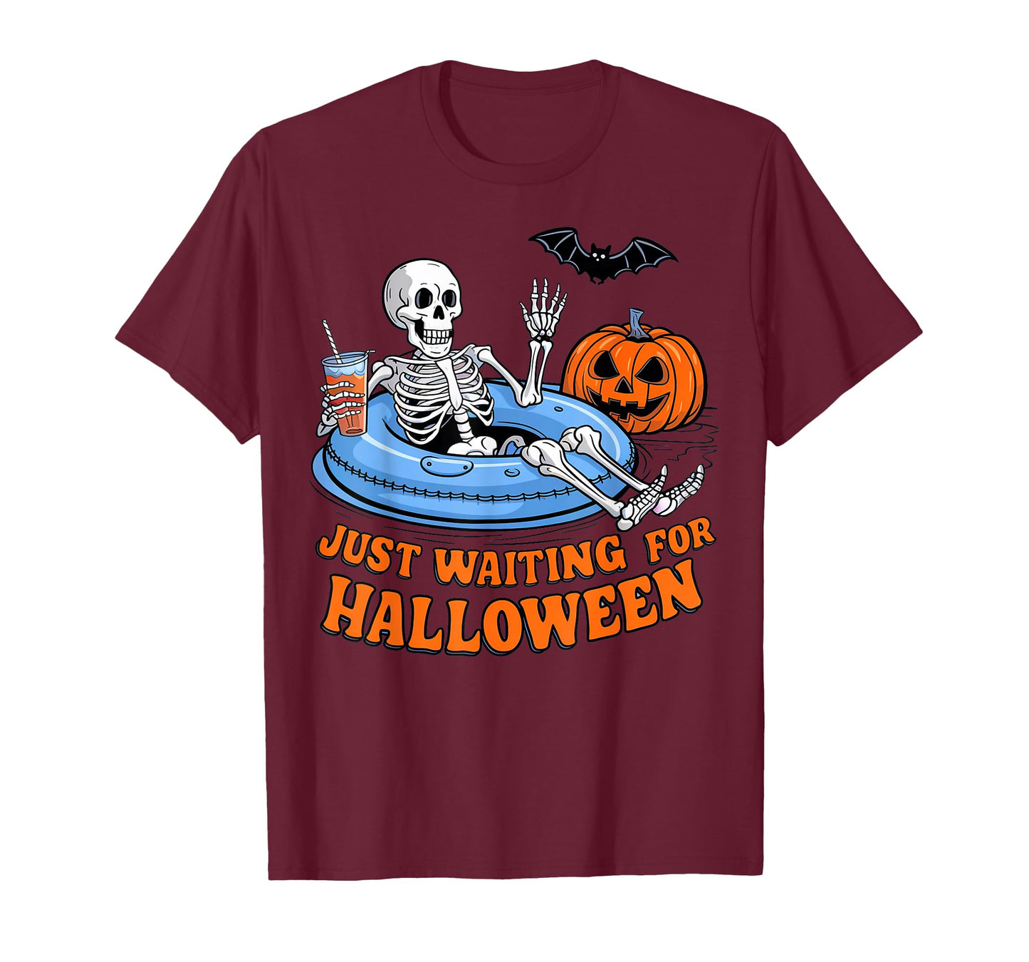 Halloween Skeleton Spooky Summer Gifts For Men Women Kids T-Shirt