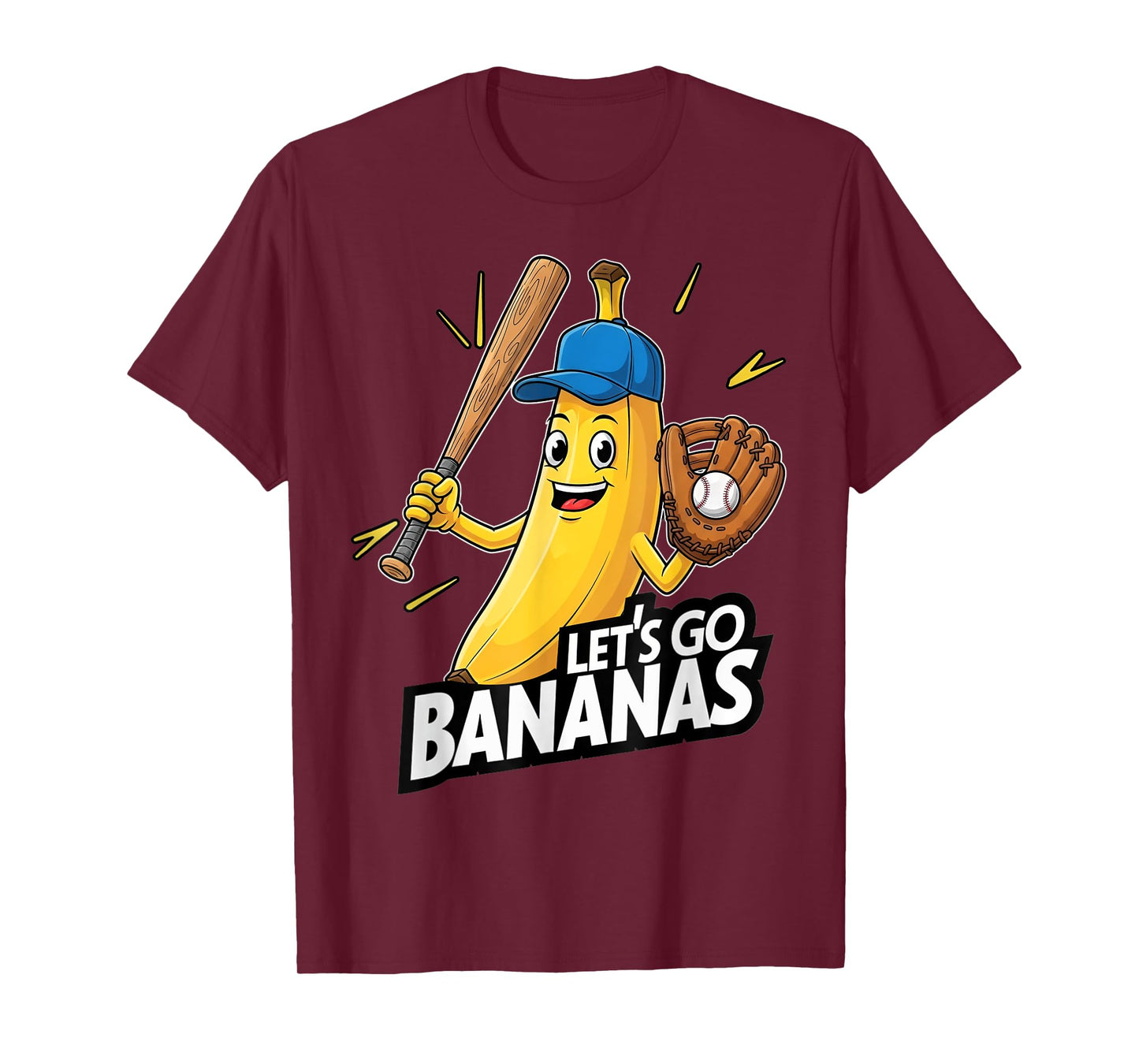Funny Boys Banana T-Shirts Gifts Merch Shirt Lets Go Bananas T-Shirt