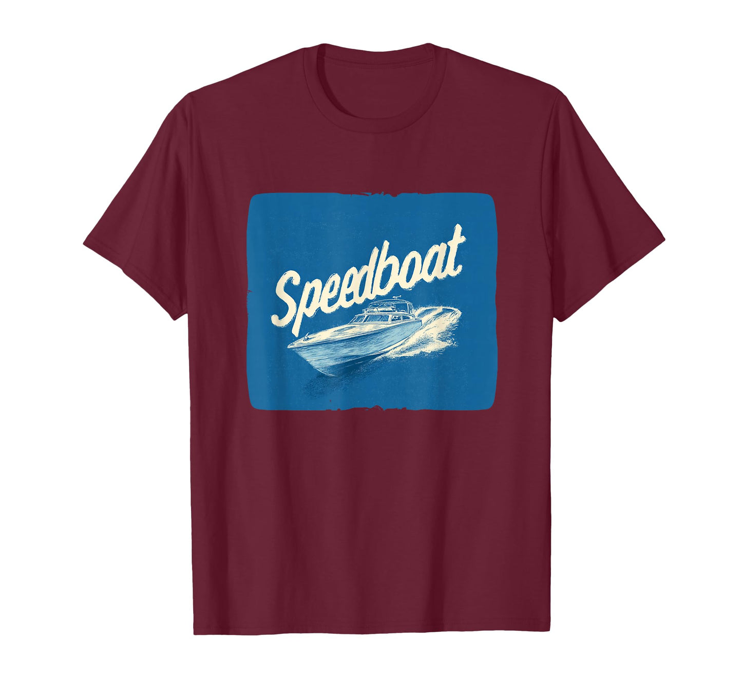 Cool Boat Costume with This Speedboat Speech T-Shirt