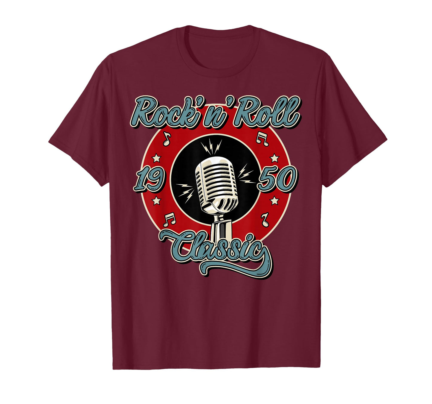 50s Rockabilly Clothing 1950s Sock Hop Swing Greaser Rocker T-Shirt