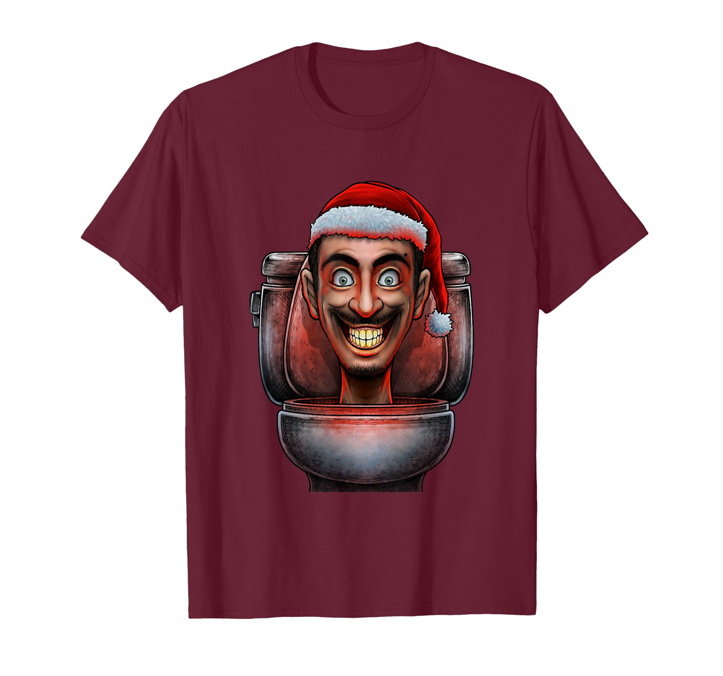 Merry Christmas Skibidi Xmas Speakerman Skibidi Toilet Funny T-Shirt
