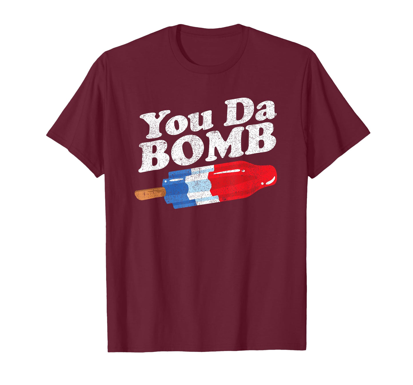 Funny Summer Popsicle Pop Retro You Da Bomb 80's Gift T-Shirt