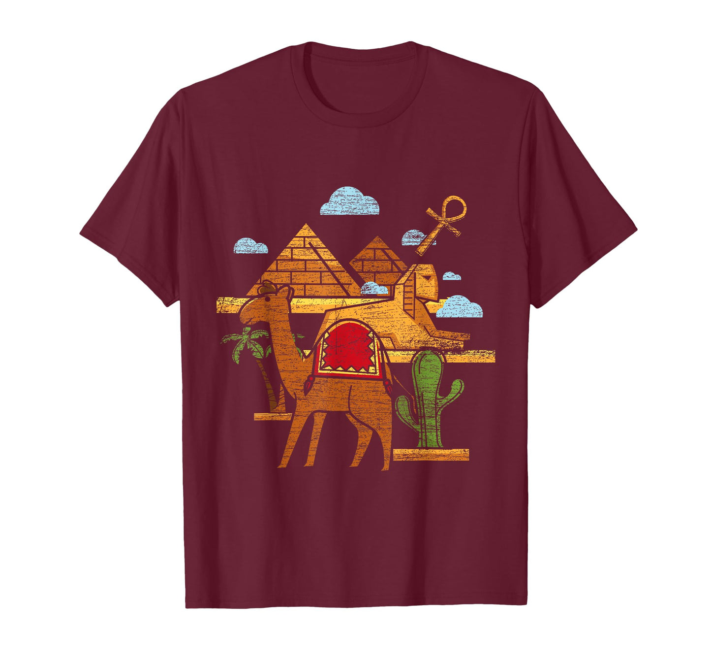 Camel Sphinx Ancient Egypt T-Shirt