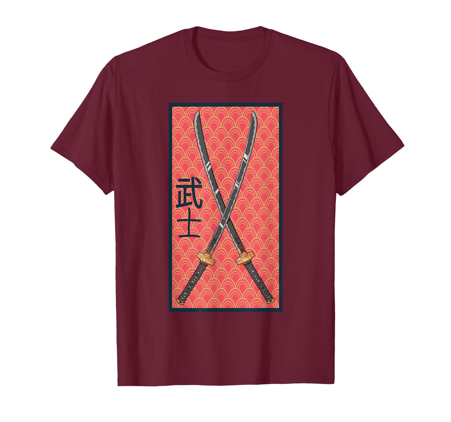 Ancient Japanese Culture - Samurai - Vintage Katana Sword T-Shirt