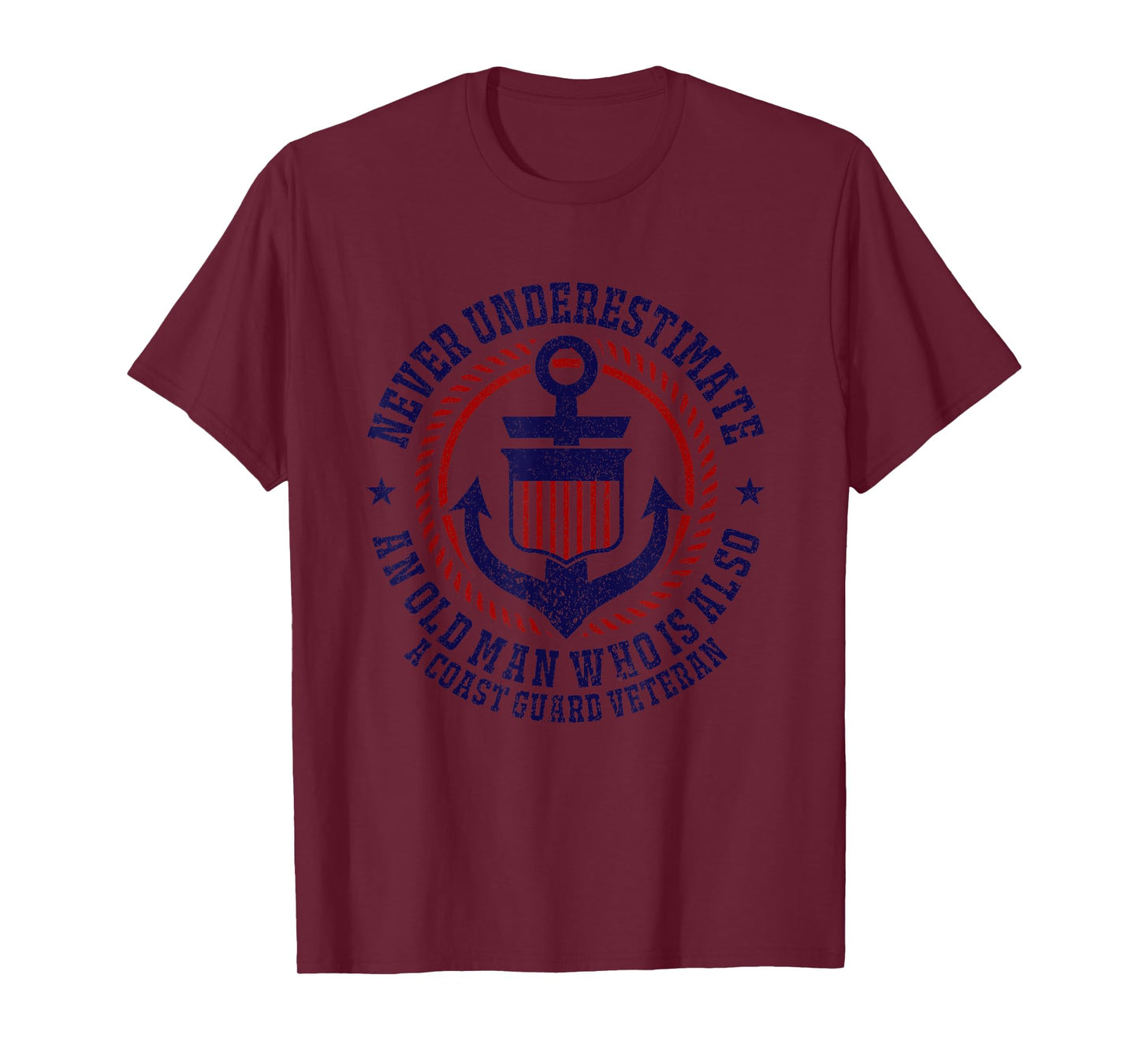 Coast Guard Veteran Shirt Funny Auxiliary Retirement Gift T-Shirt