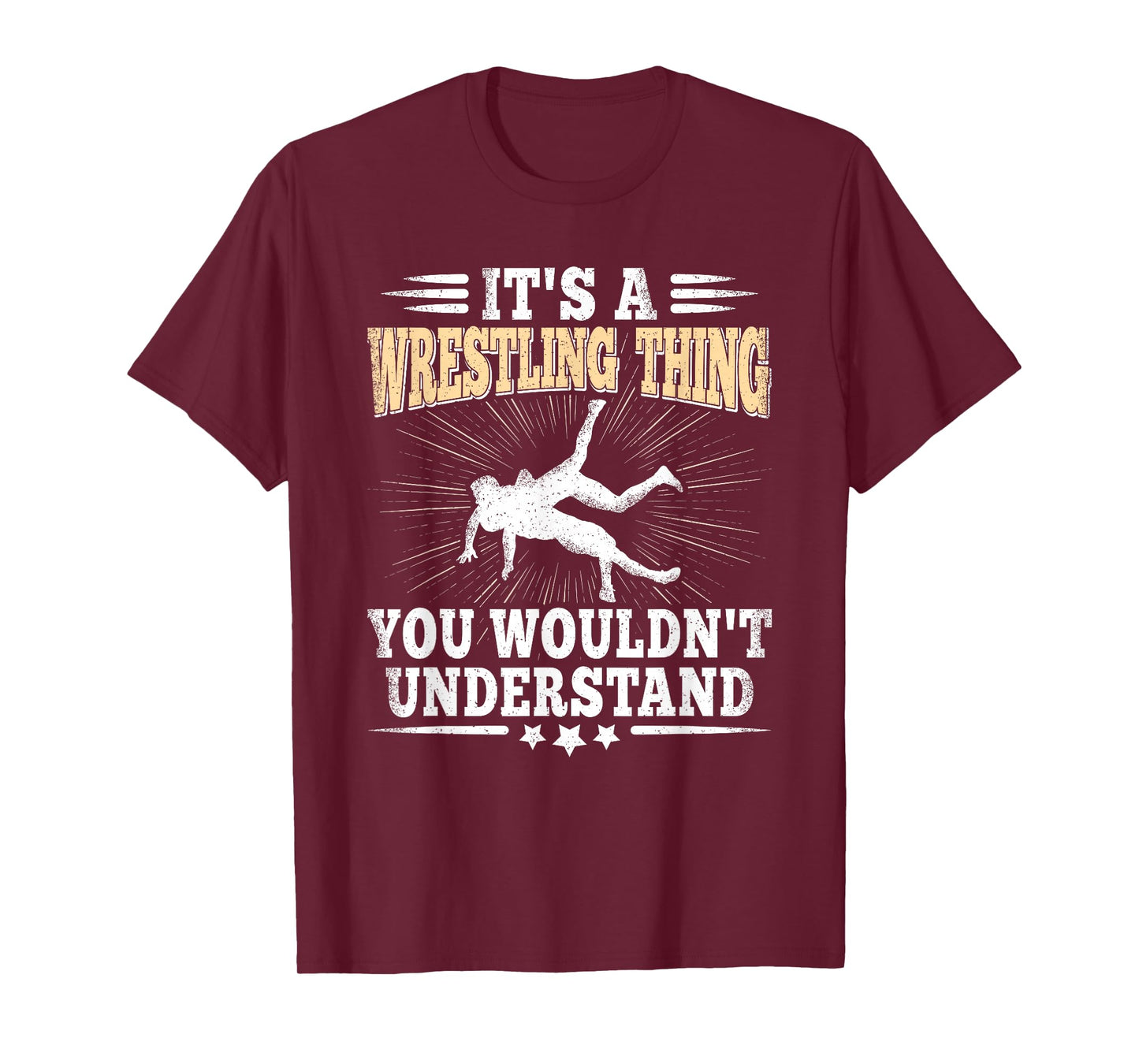 It's A Wrestling Thing Funny Wrestle Lover Wrestler Men Boys T-Shirt