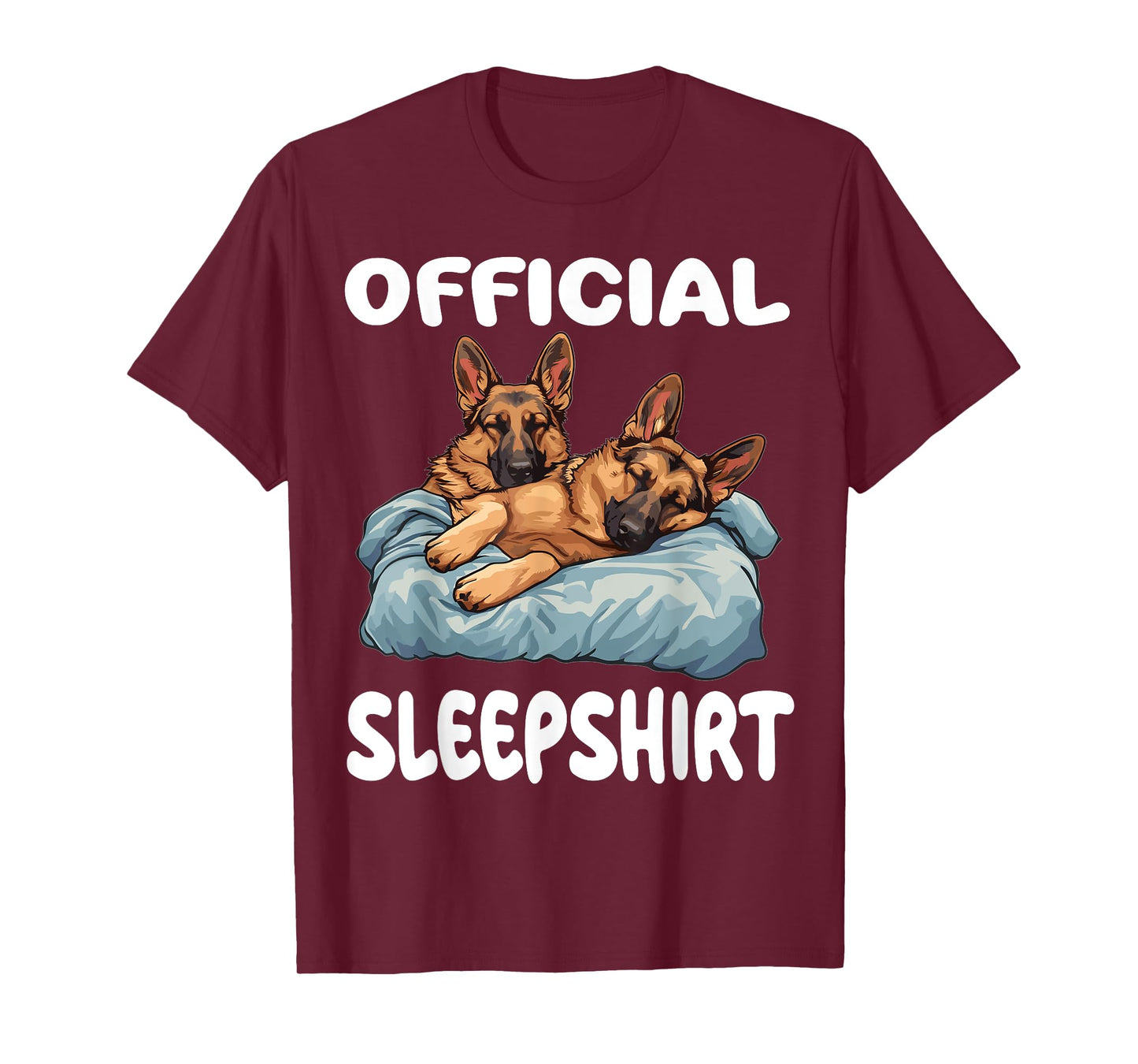 German Shepherd Dog Official Sleepshirt Pajamas Nightgown T-Shirt