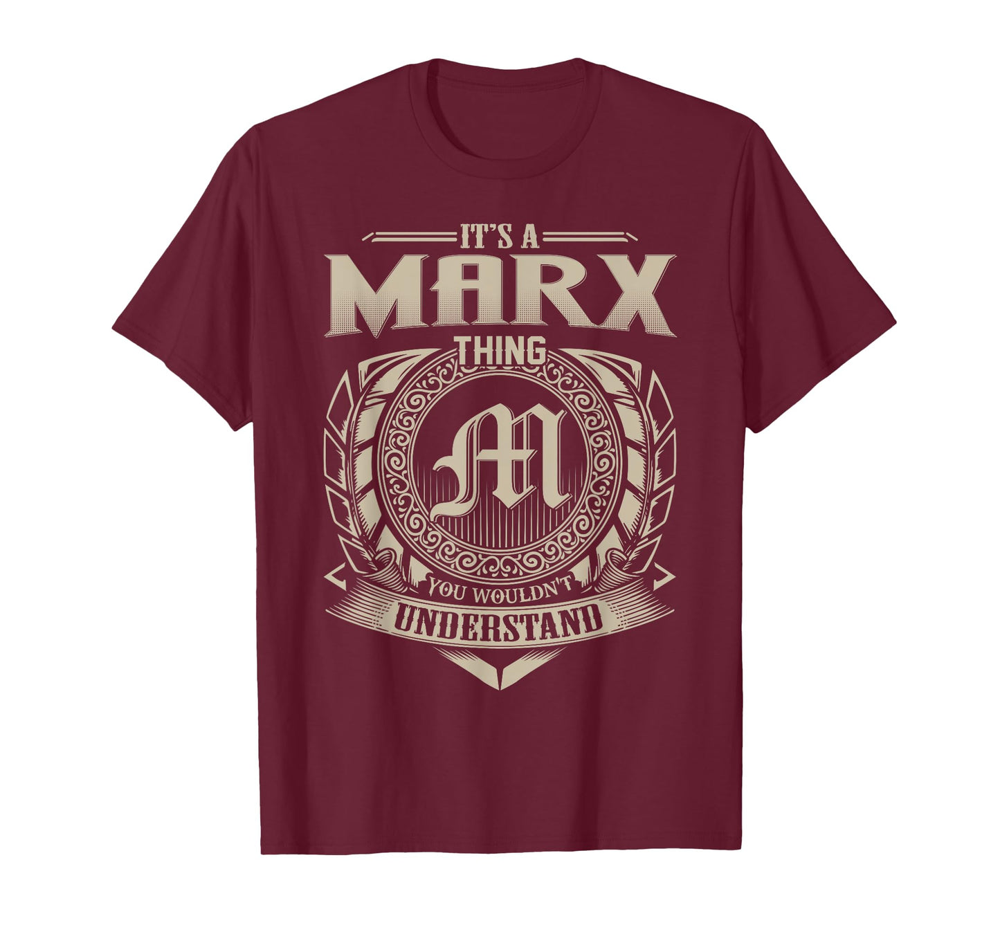 It's A MARX Thing You Wouldn't Understand Name Vintage T-Shirt