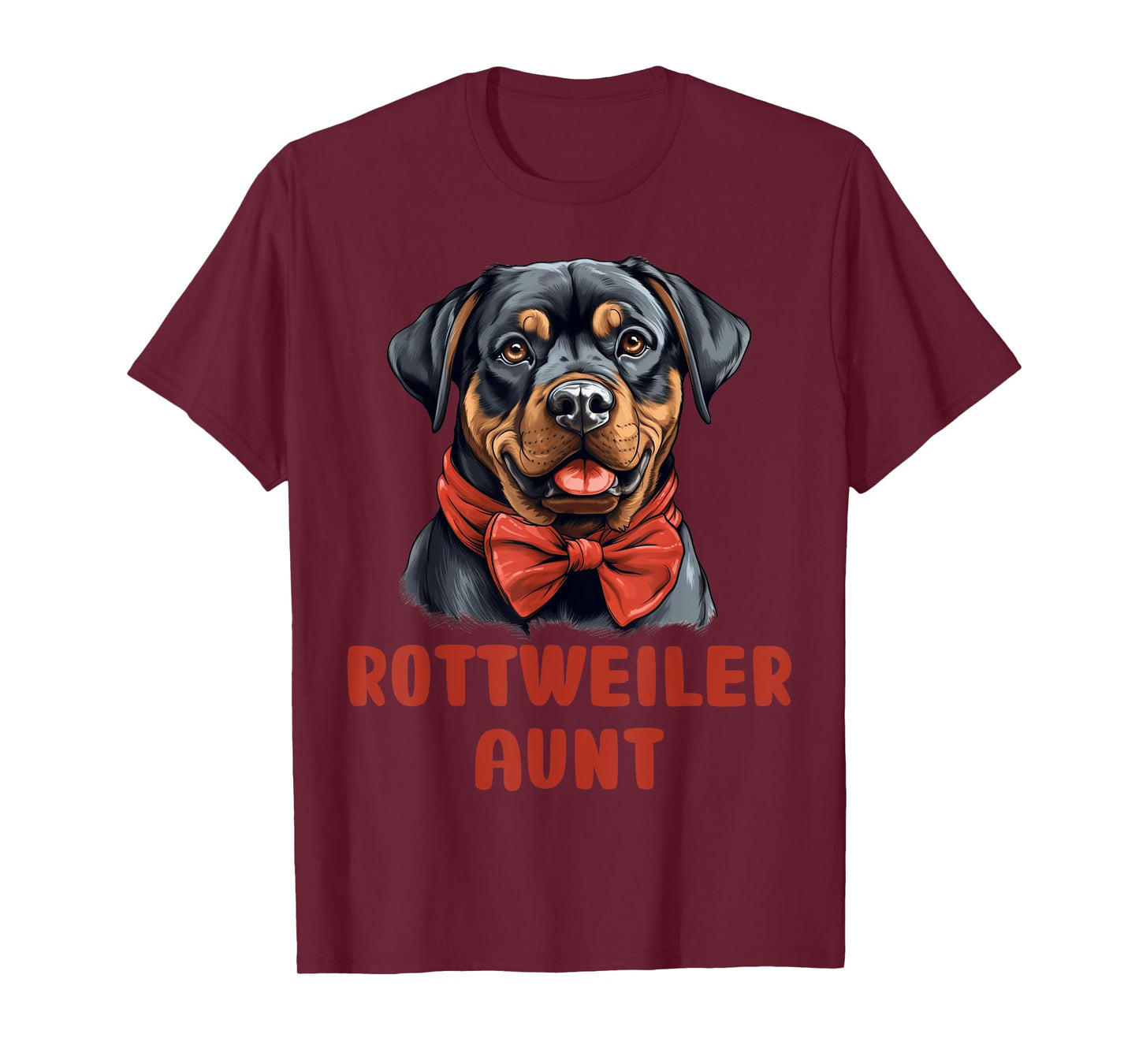 Cute Rottweiler Aunt Dog Lover Gift Funny Puppy Rottie Owner Men Women Kids T-Shirt
