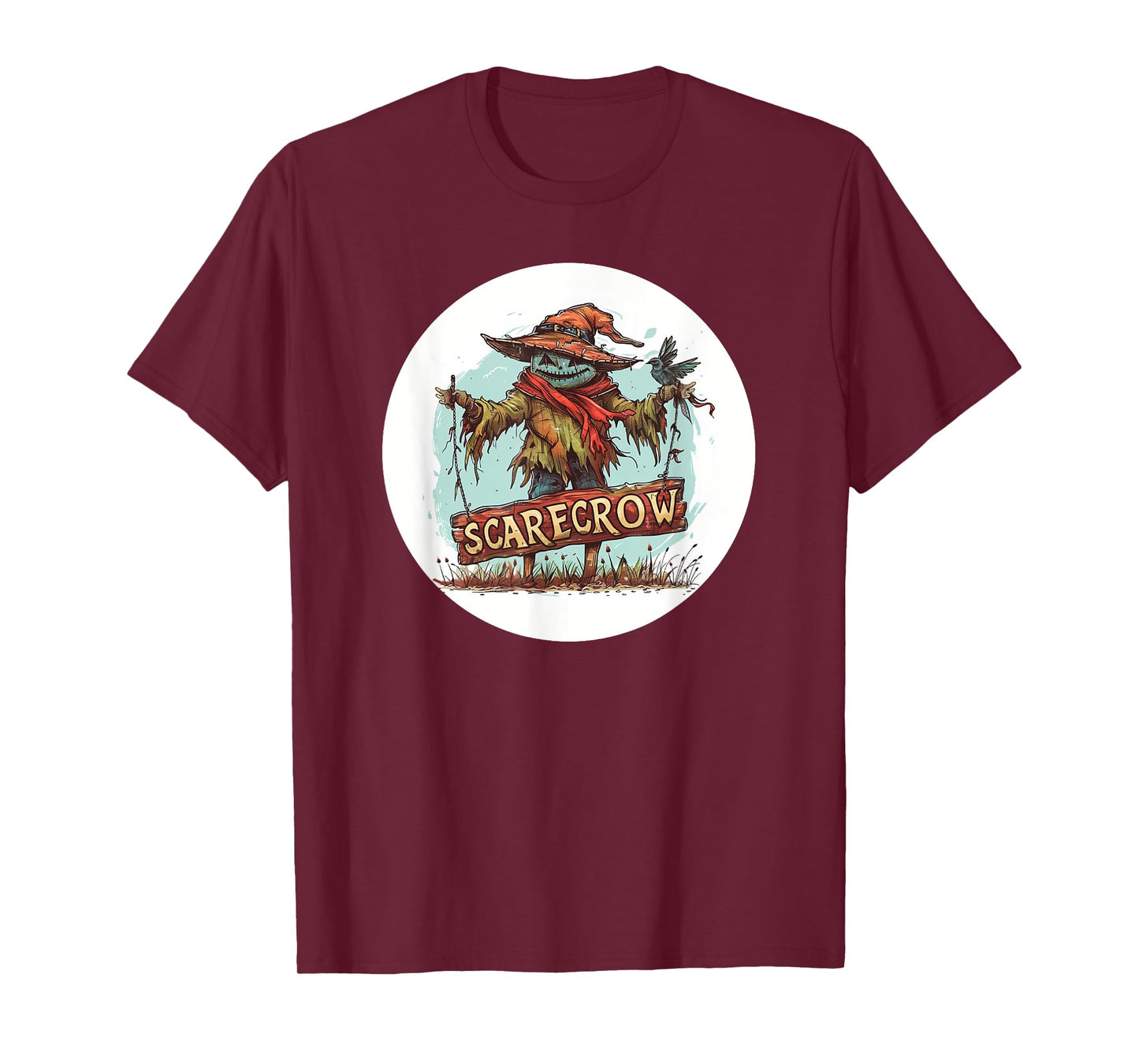 Friendly Scarecrow for Nice Harvest Fun T-Shirt