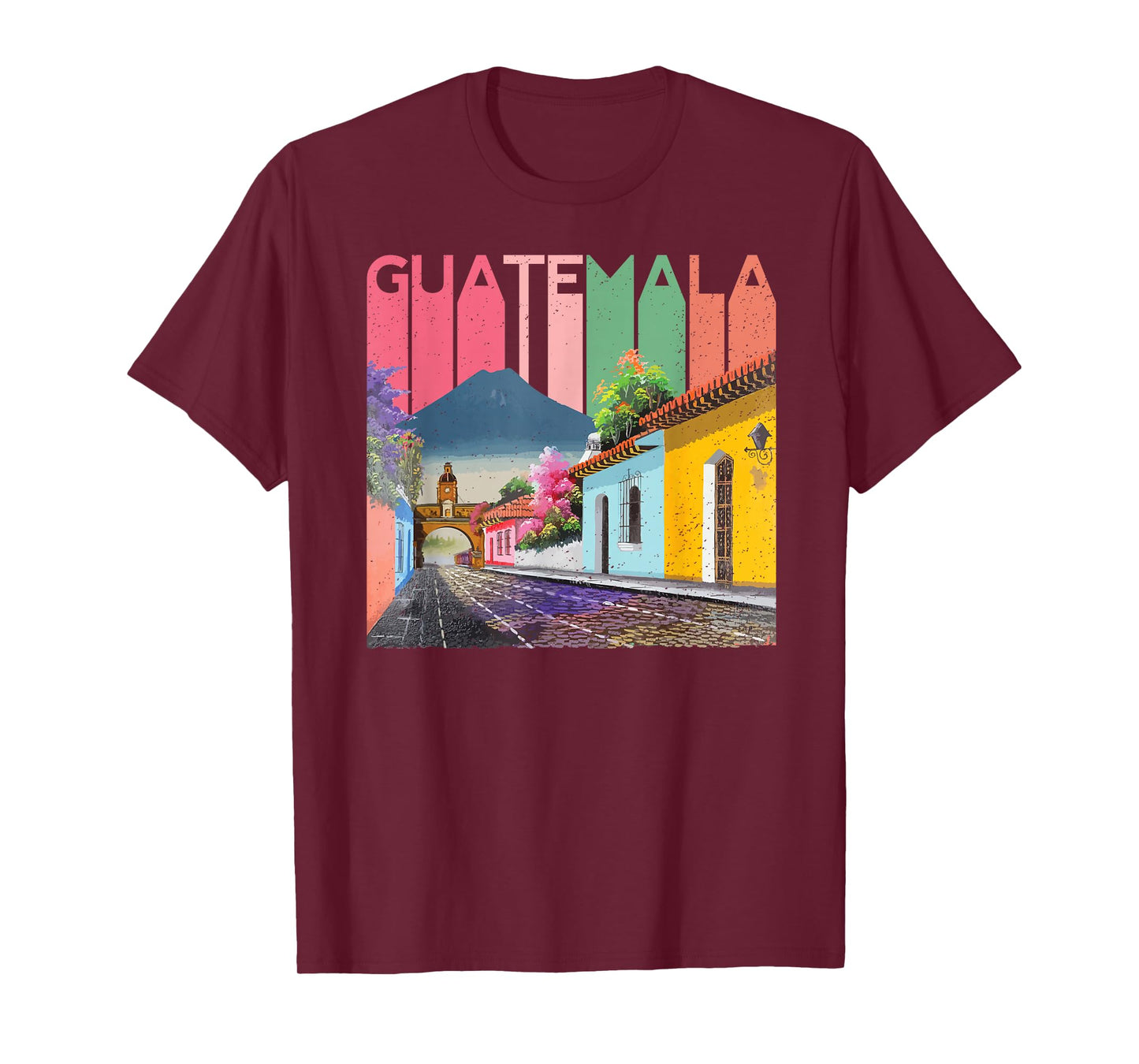 Guatemala Antigua Quetzal Chapin Cafe Semana Santa 502 T-Shirt