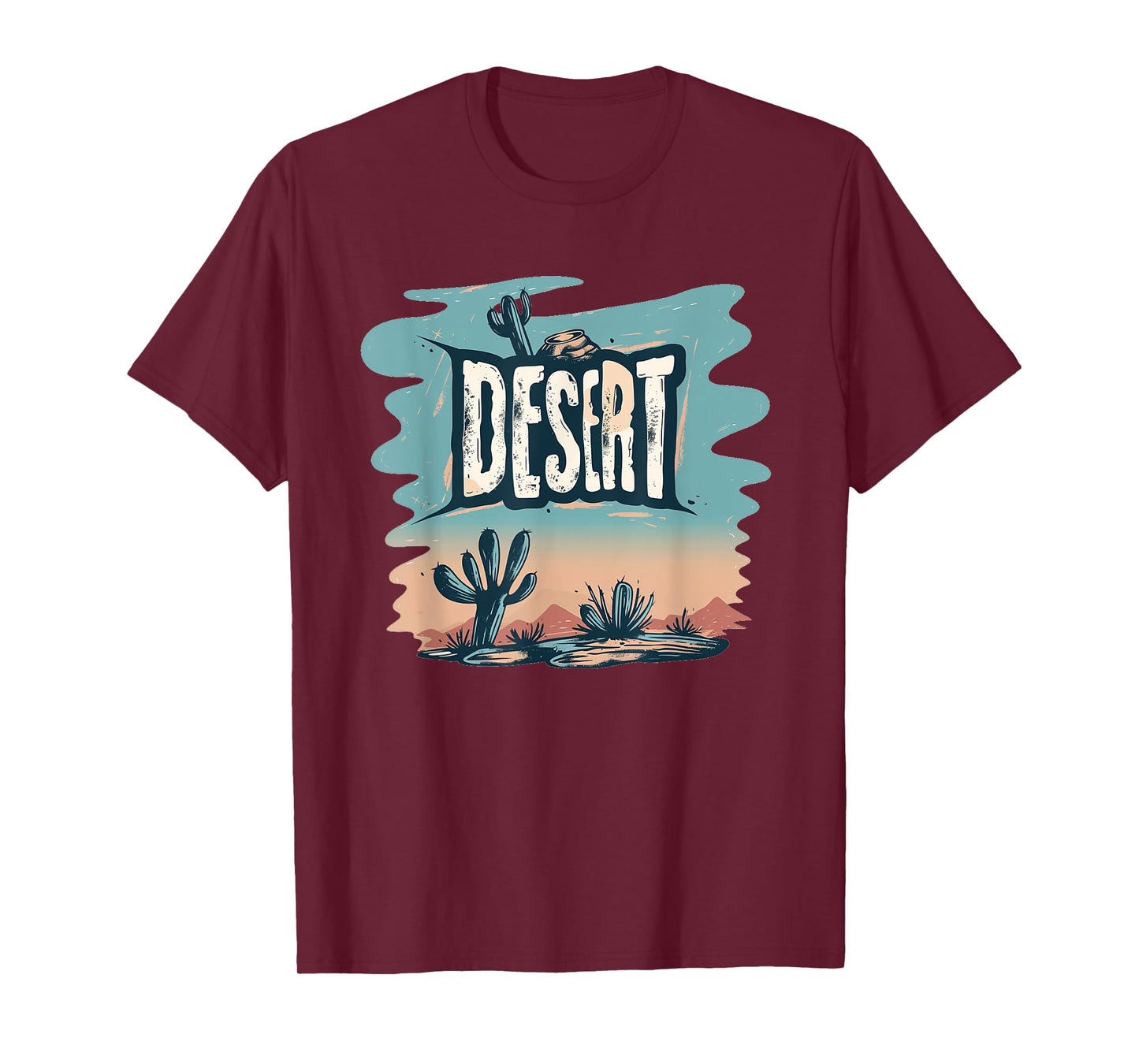 Beautiful Desert Costume with Cactus for Boys and Girls T-Shirt