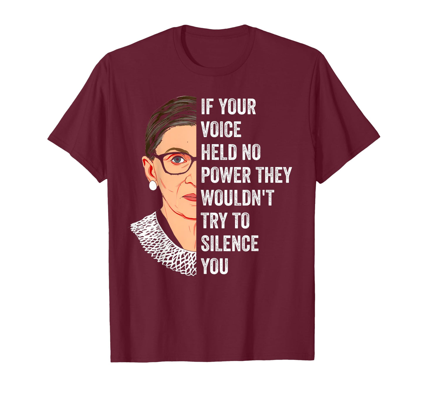 RBG If Your Voice Held No Power They Wouldn't Try To Silence T-Shirt