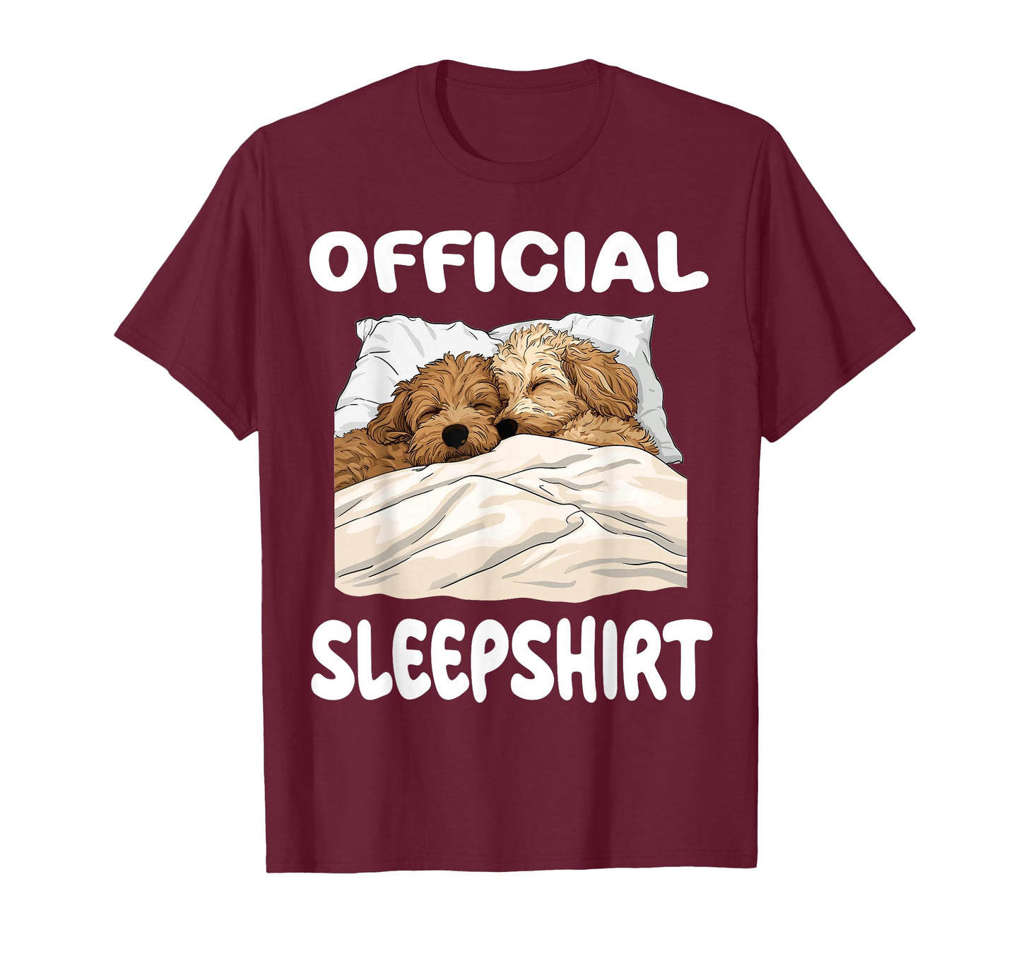 Goldendoodle Dog Official Sleepshirt Pajamas Nightgown T-Shirt