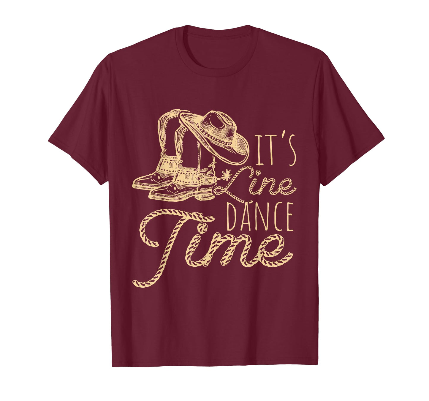 It's Line Dance Time Line Dance, Western, Country T-Shirt