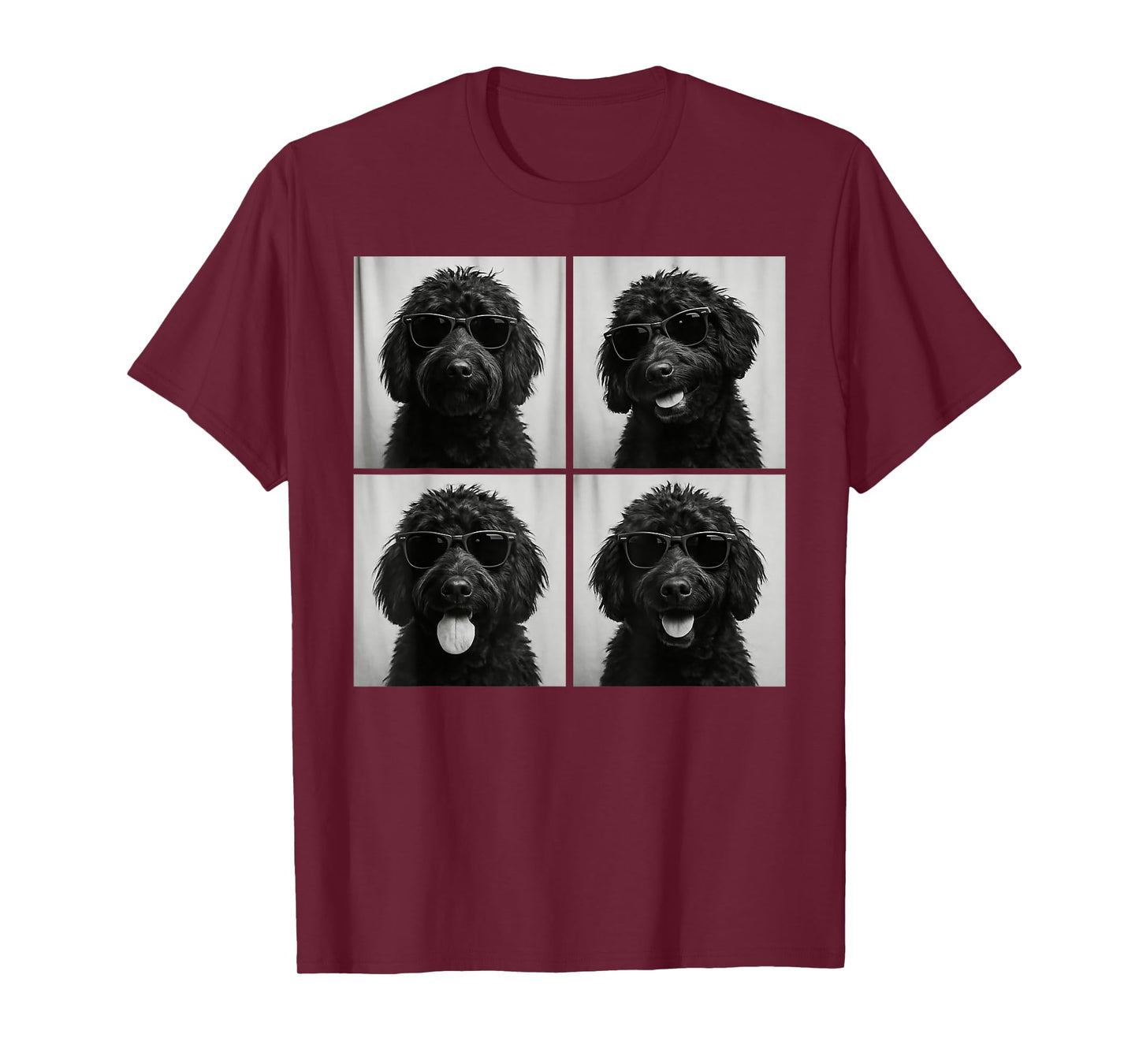 Funny Labradoodle Lover Cute Doodle Dog Photo Booth T-Shirt