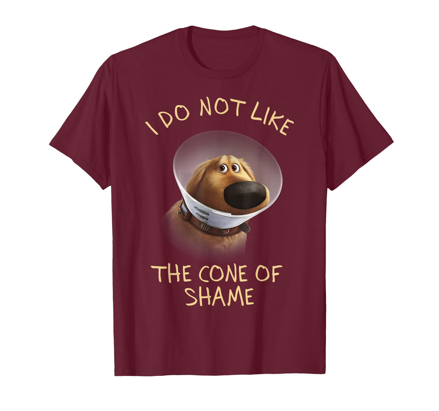 Disney Pixar Up Dug Cone Of Shame T-Shirt