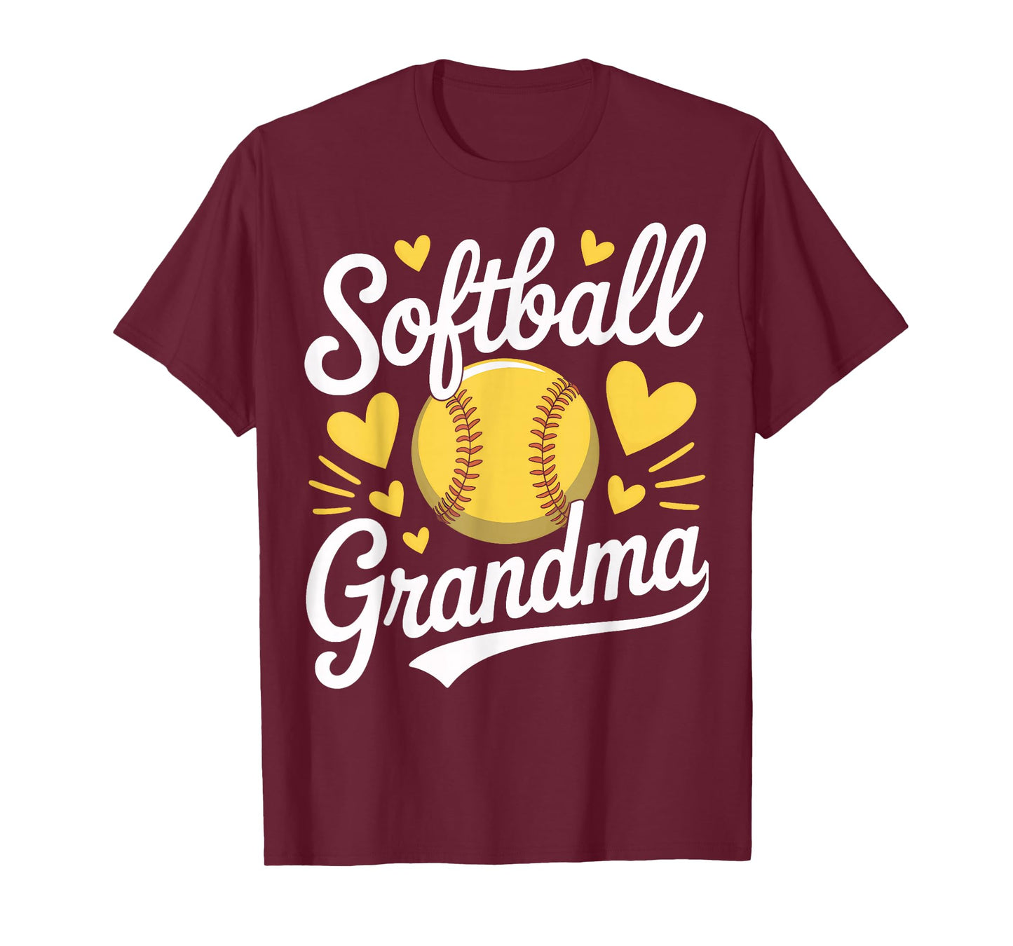 Softball Grandma Backing Every Home Run T-Shirt