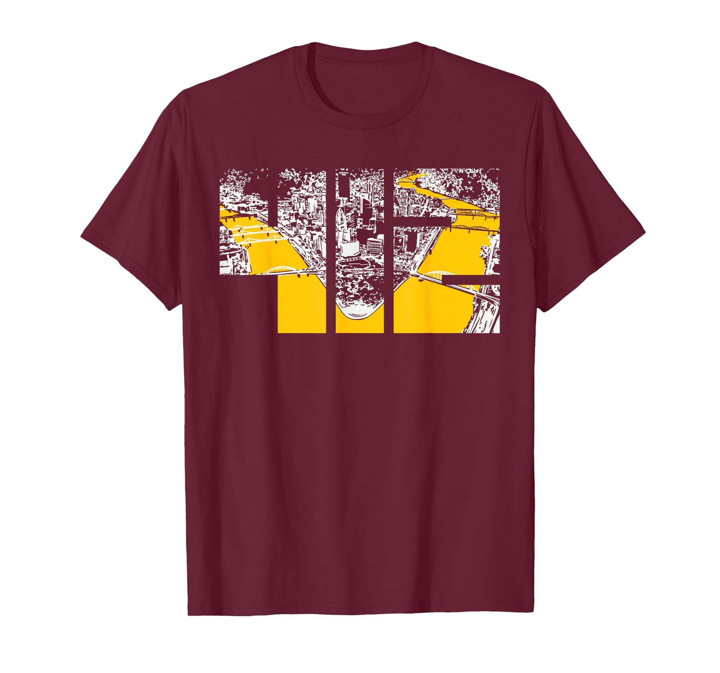 Pittsburgh Skyline 412 T-Shirt