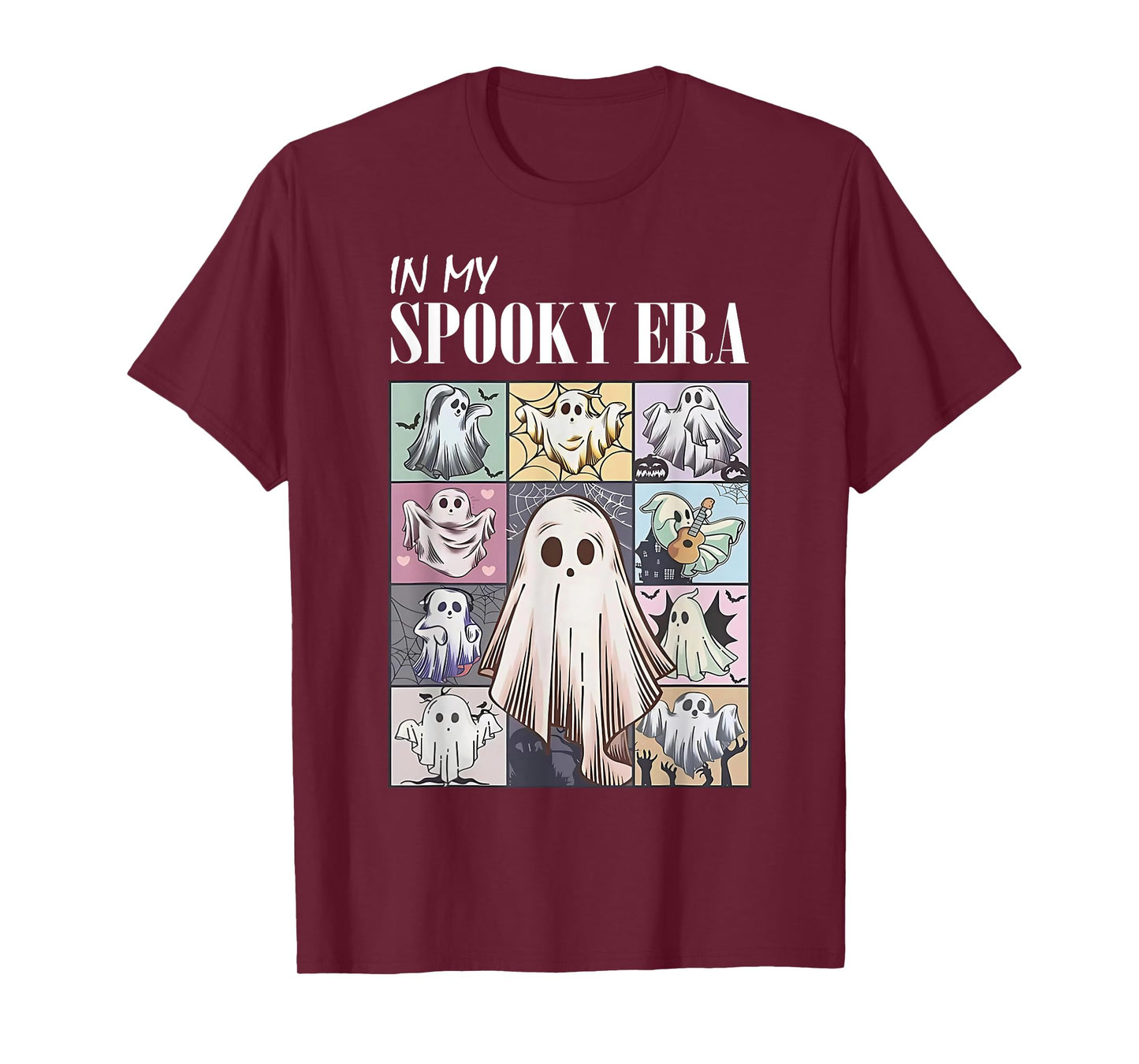 In My Spooky Era Spooky Season Funny Ghost Halloween T-Shirt