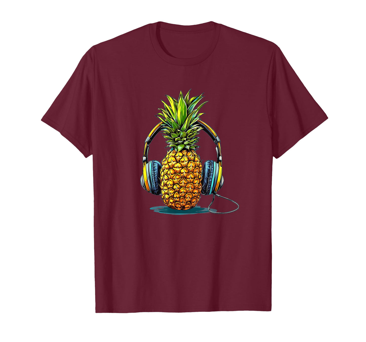Sound Pineapple Costume for Headphones and Music Lovers T-Shirt