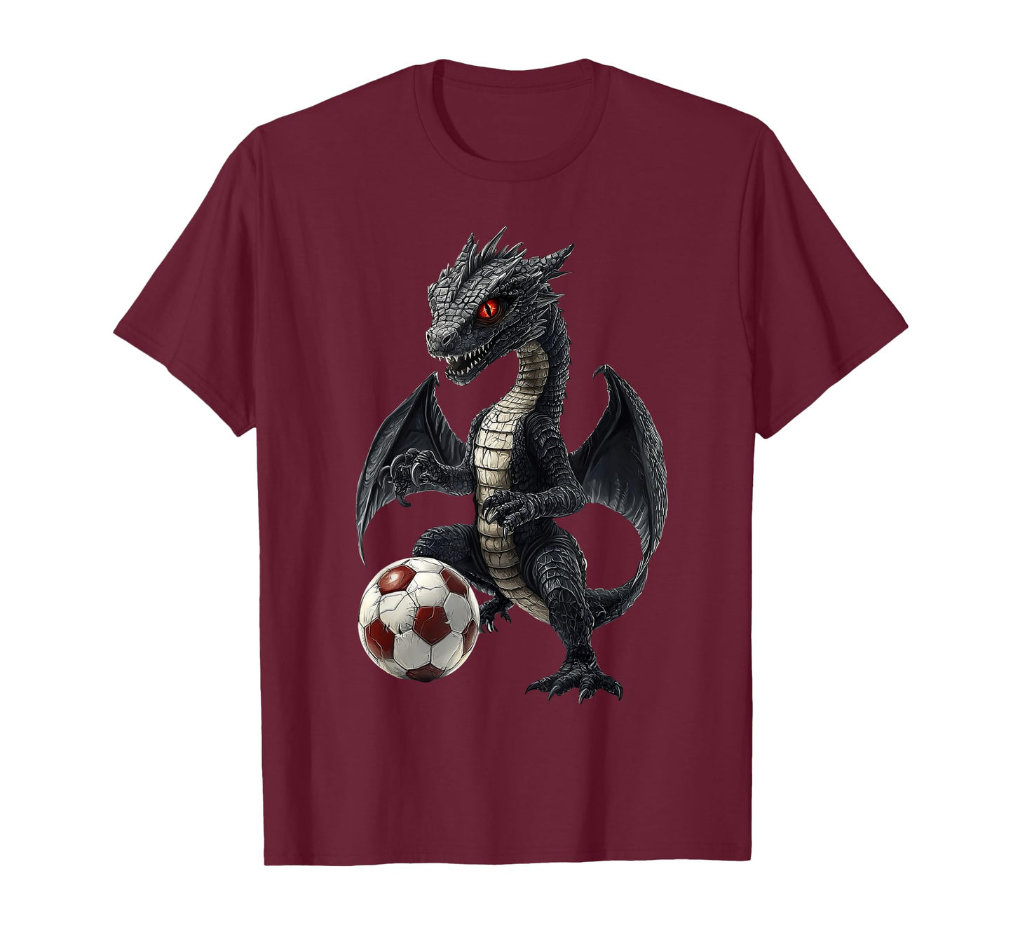 Dragon Playing Soccer T-Shirt
