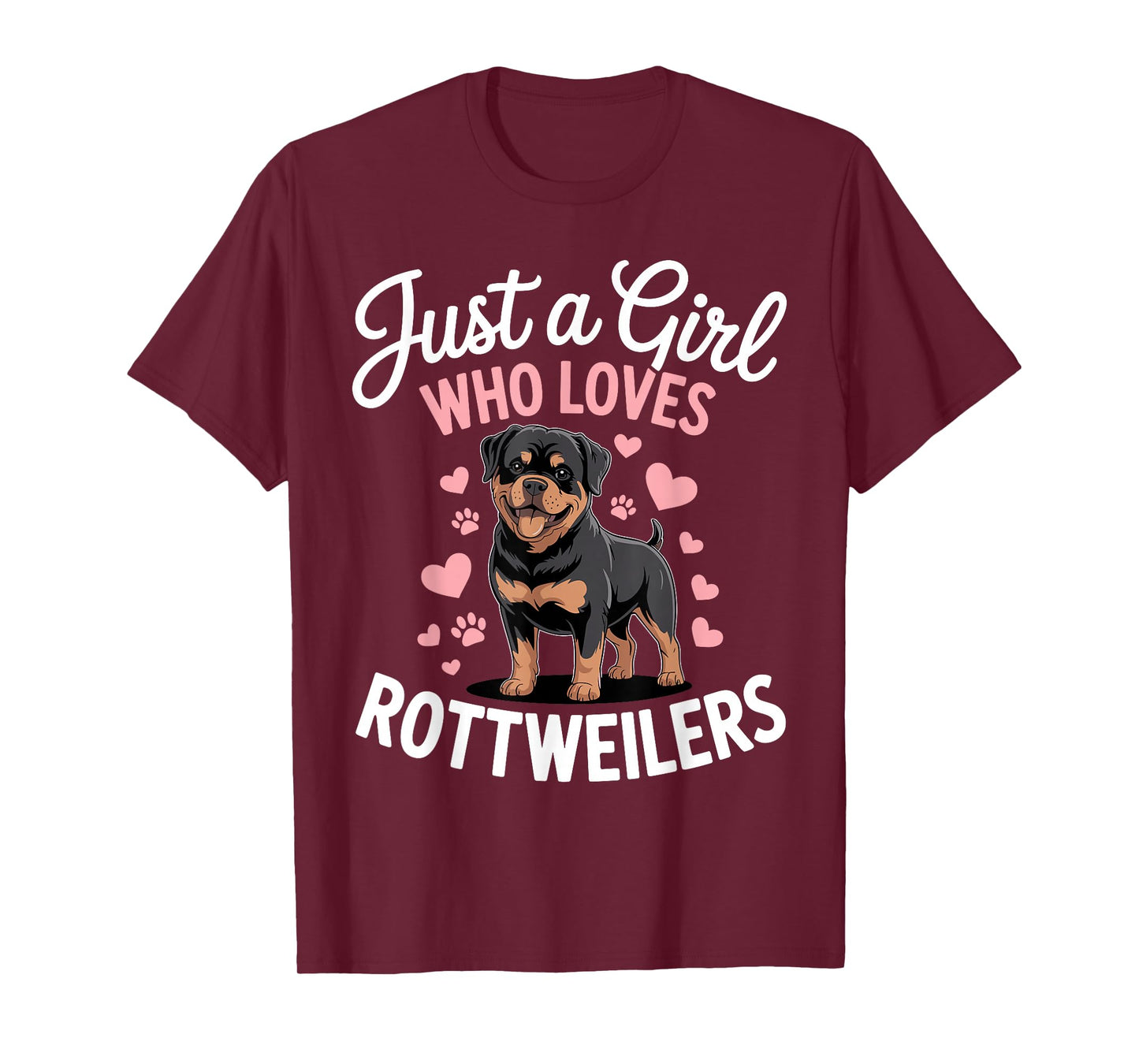 Rottweiler Art for Women Girls Kids Rottie Lover Rottweiler T-Shirt